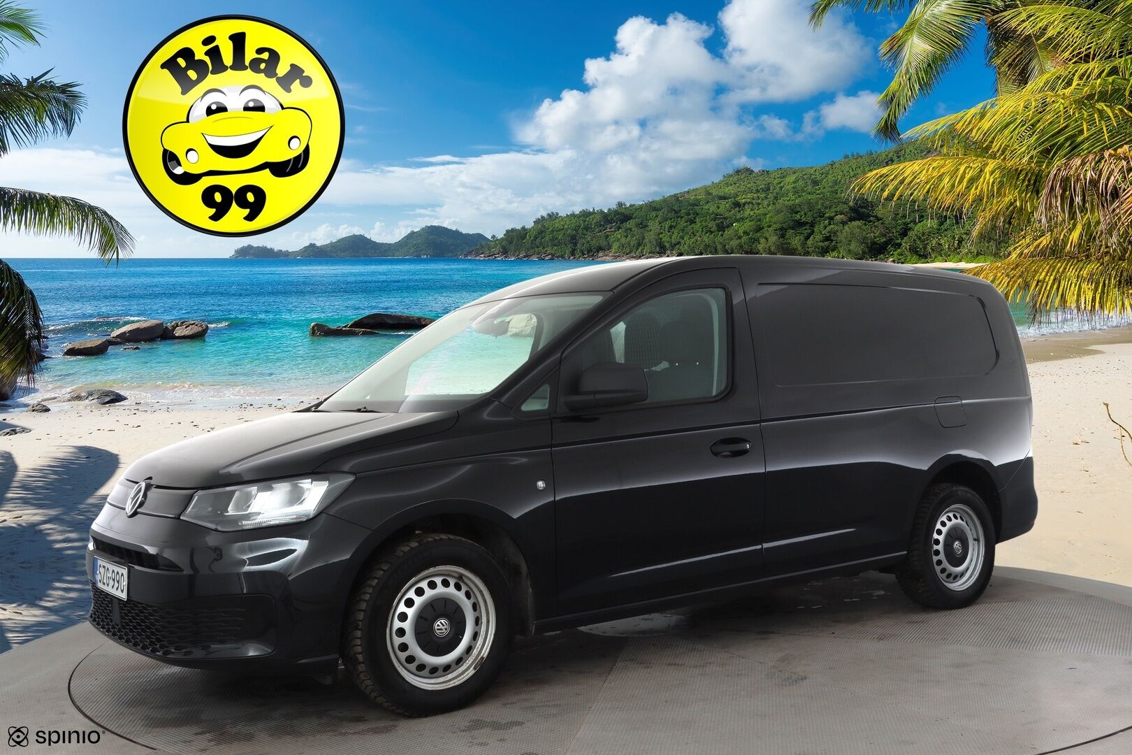 Volkswagen Caddy 2022 umpipakettiauto Cargo Pro 2,0 TDI 75kW 2501 kg *Vakkari / Webasto / Hyllyt / Takatutkat / Apple&Android* - 1.Om Suomi-auto / Kahdet Renkaat / Merkkihuollettu - HULLUT AVAJAISHULINAT KORKOTARJOUS 3,29 %