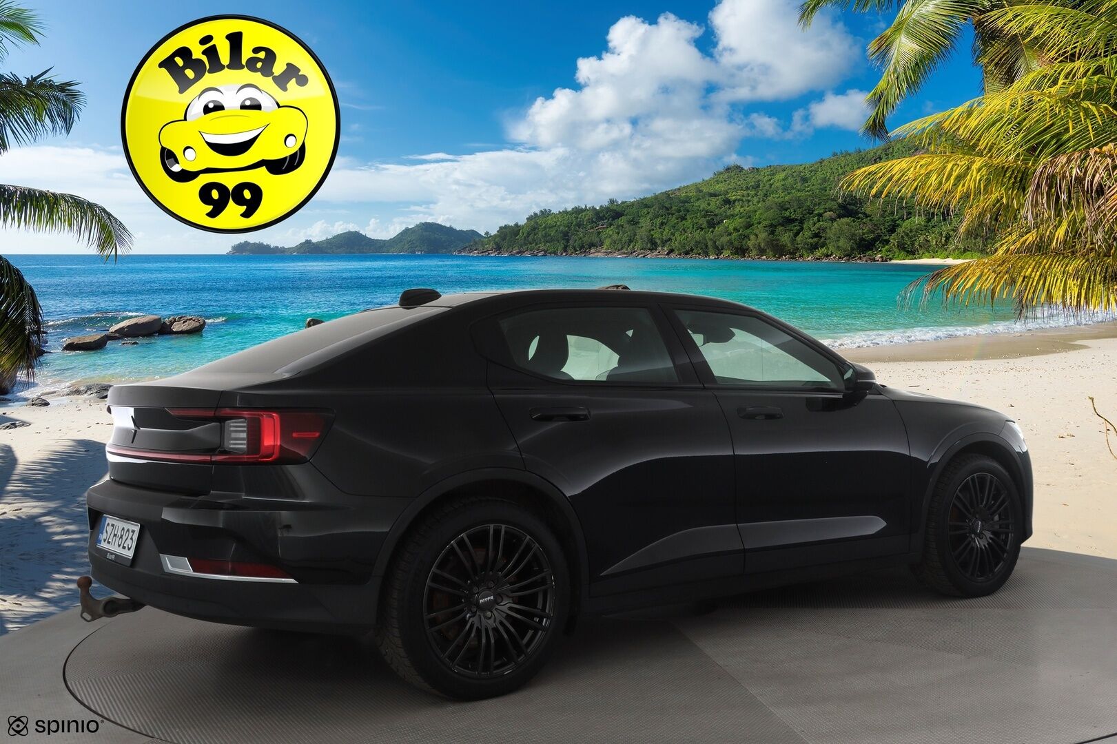 Polestar 2 2021 Launch Edition, 300kW * Pilot&Plus / Koukku / H&K / ACC / Pixel-LED / Lasikatto / 360° / Sporttipenkki Muistilla * - Akku kuntotarkastettu / Merkkihuollettu / Kahdet renkaat *