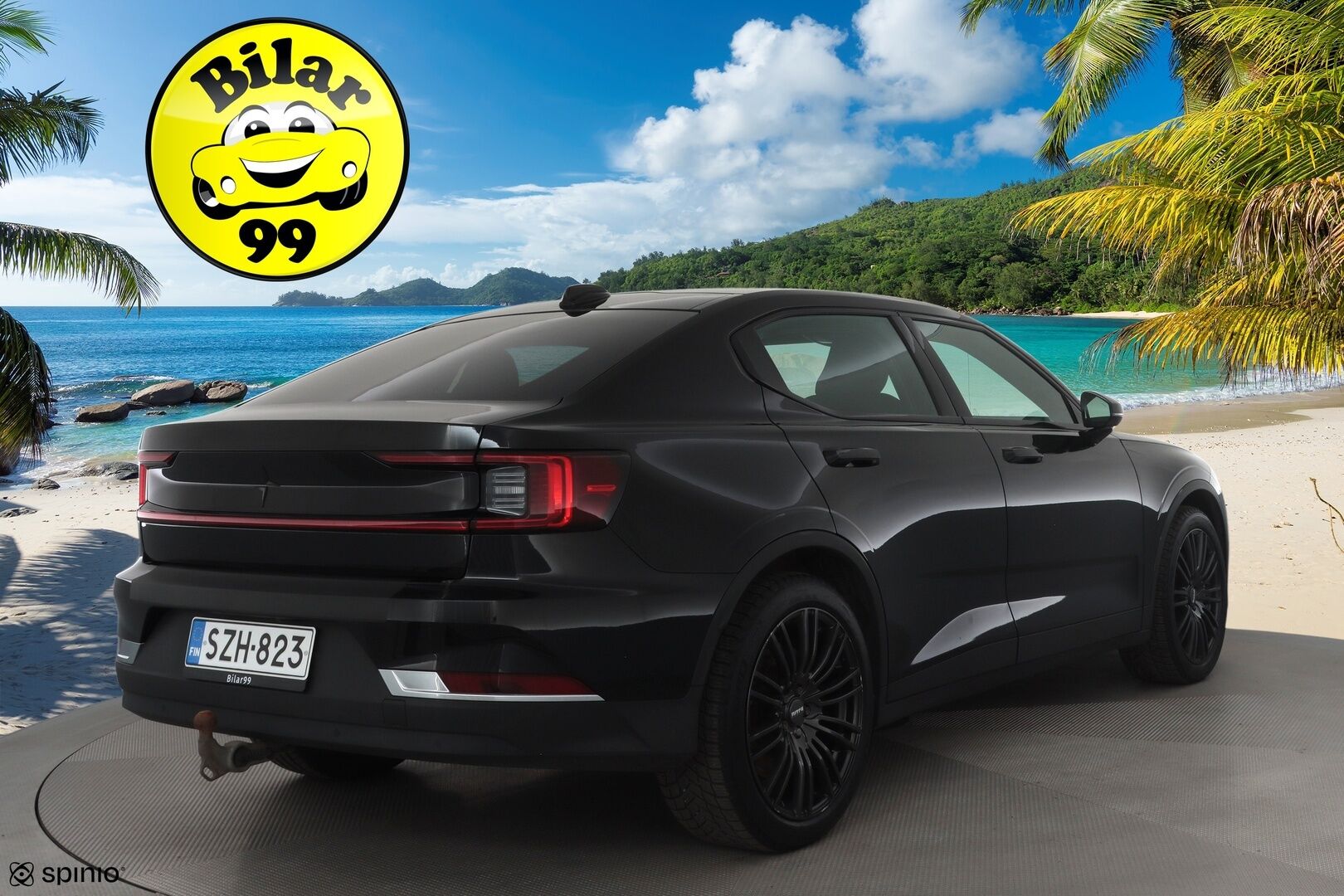 Polestar 2 2021 Launch Edition, 300kW * Pilot&Plus / Koukku / H&K / ACC / Pixel-LED / Lasikatto / 360° / Sporttipenkki Muistilla * - Akku kuntotarkastettu / Merkkihuollettu / Kahdet renkaat *