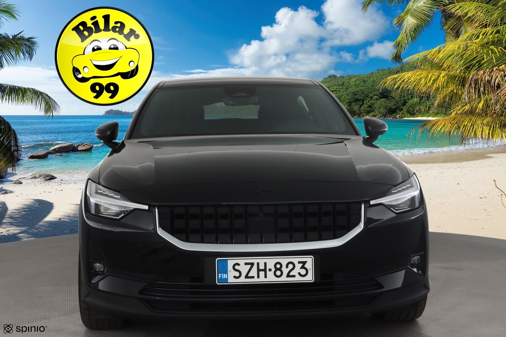 Polestar 2 2021 Launch Edition, 300kW * Pilot&Plus / Koukku / H&K / ACC / Pixel-LED / Lasikatto / 360° / Sporttipenkki Muistilla * - Akku kuntotarkastettu / Merkkihuollettu / Kahdet renkaat *