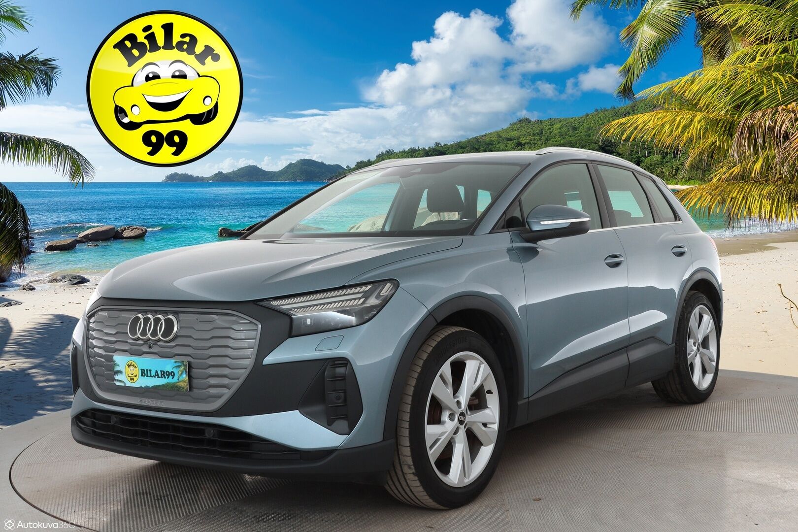 AUDI Q4 E-TRON 2022 35 e-tron Proline - Lämpöpumppu / Adapt. Vakkari / Koukku / P-kamera / Matrix LED / Kaistavahti / Sähköluukku / 2x renkaat - KORKO VAIN 3,99 %