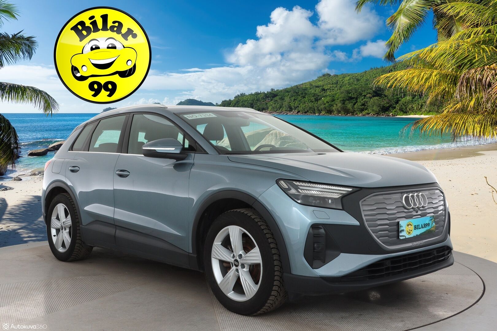 AUDI Q4 E-TRON 2022 35 e-tron Proline - Lämpöpumppu / Adapt. Vakkari / Koukku / P-kamera / Matrix LED / Kaistavahti / Sähköluukku / 2x renkaat - KORKO VAIN 3,99 %