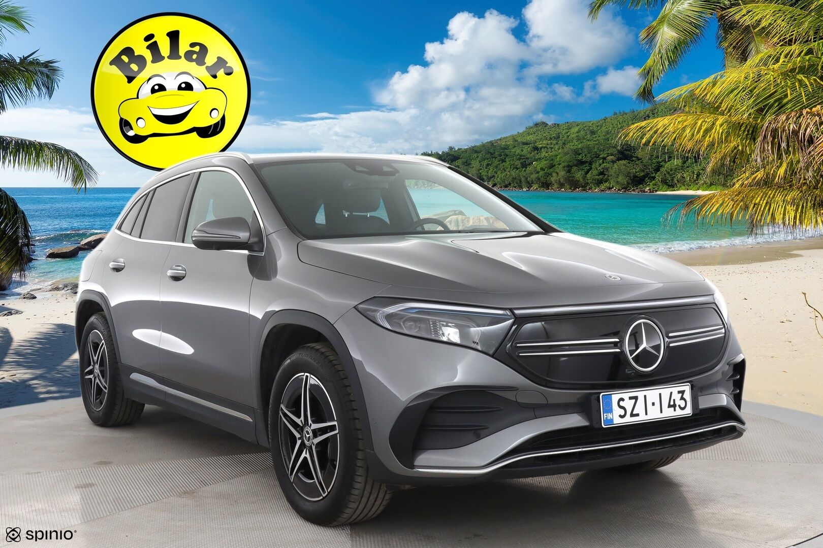 Mercedes-Benz EQA 2024 EQA 300 4MATIC AMG Line - | Adapt.vakkari | Burmester | Muistipenkit | 360 | Keyless | High Performance Led |
