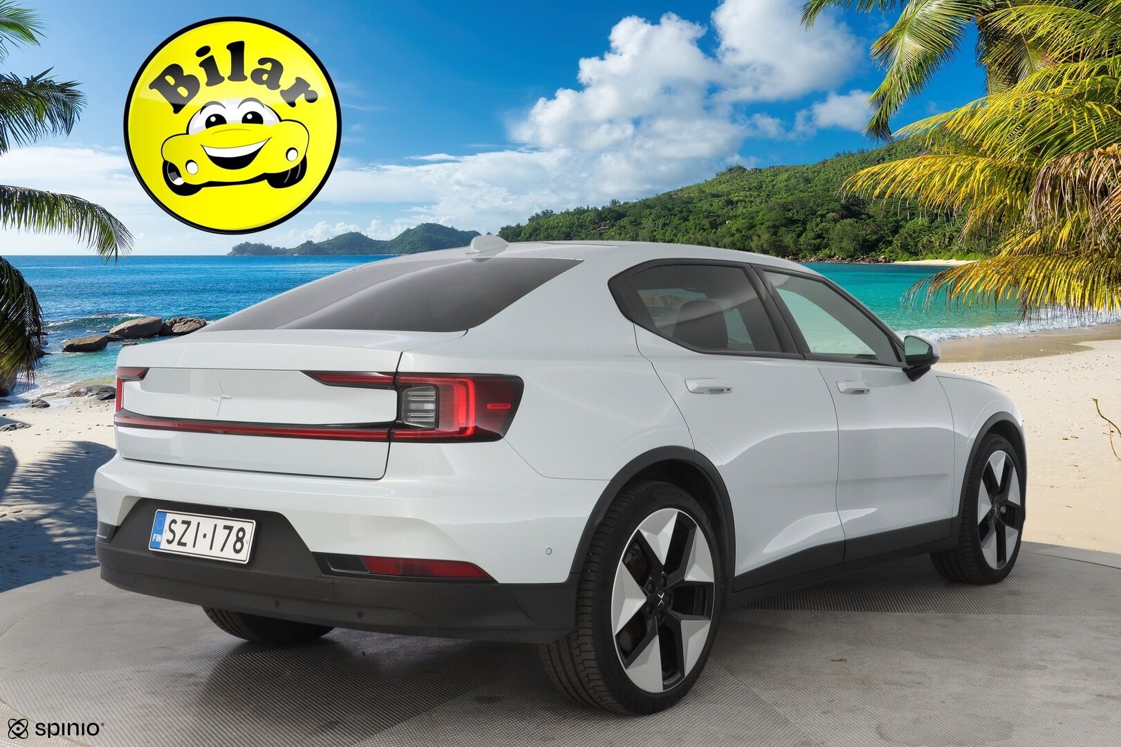 Polestar 2 2024 Long Range Dual Motor, 300kW, 78kWh - Pilot Lite & Plus | ACC | Vetokoukku | Panorama | Keyless | App Connect | H&K | Muistipenkki | Merkkihuollettu | Kahdet Polestarin vanteet | SoH 95,7%