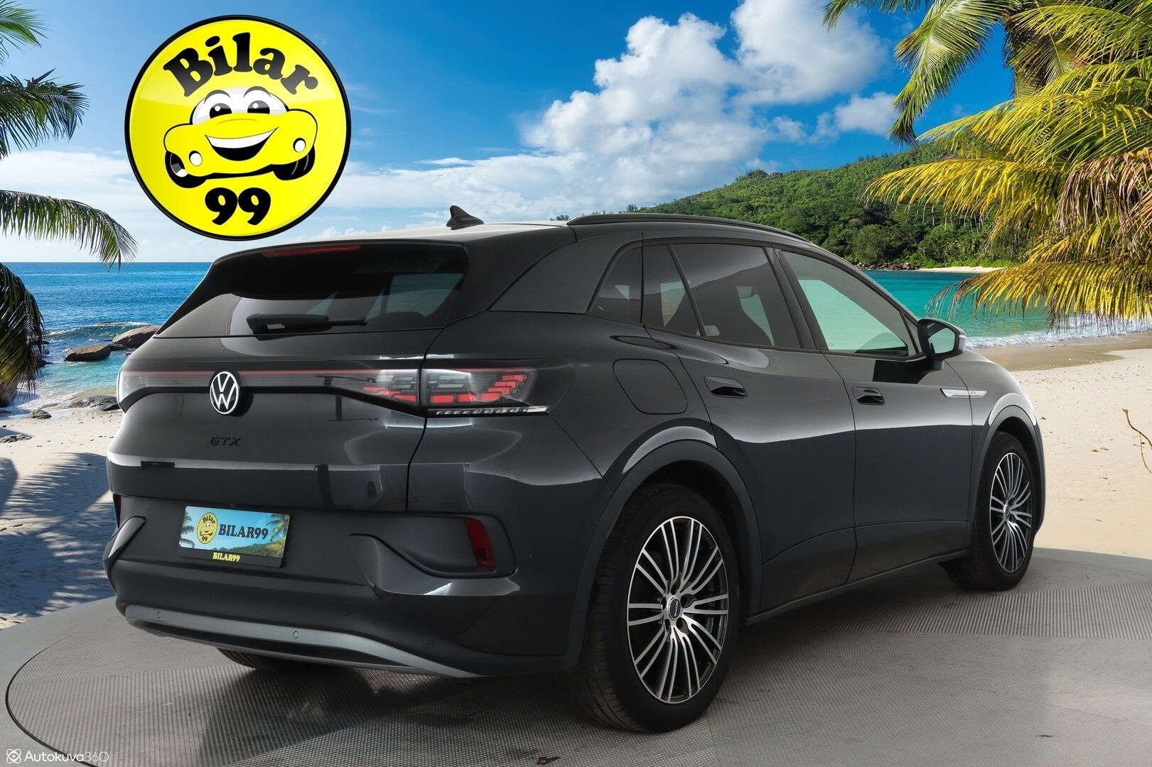 VOLKSWAGEN ID.4 2022 GTX Dual Motor AWD 77kWh - | ACC | Top Sport-penkit | Koukku | Lämpöpumppu | Muistipenkki hieronnalla | Matrix-LED | Peruutuskamera | 2X Renkaat ja vanteet |