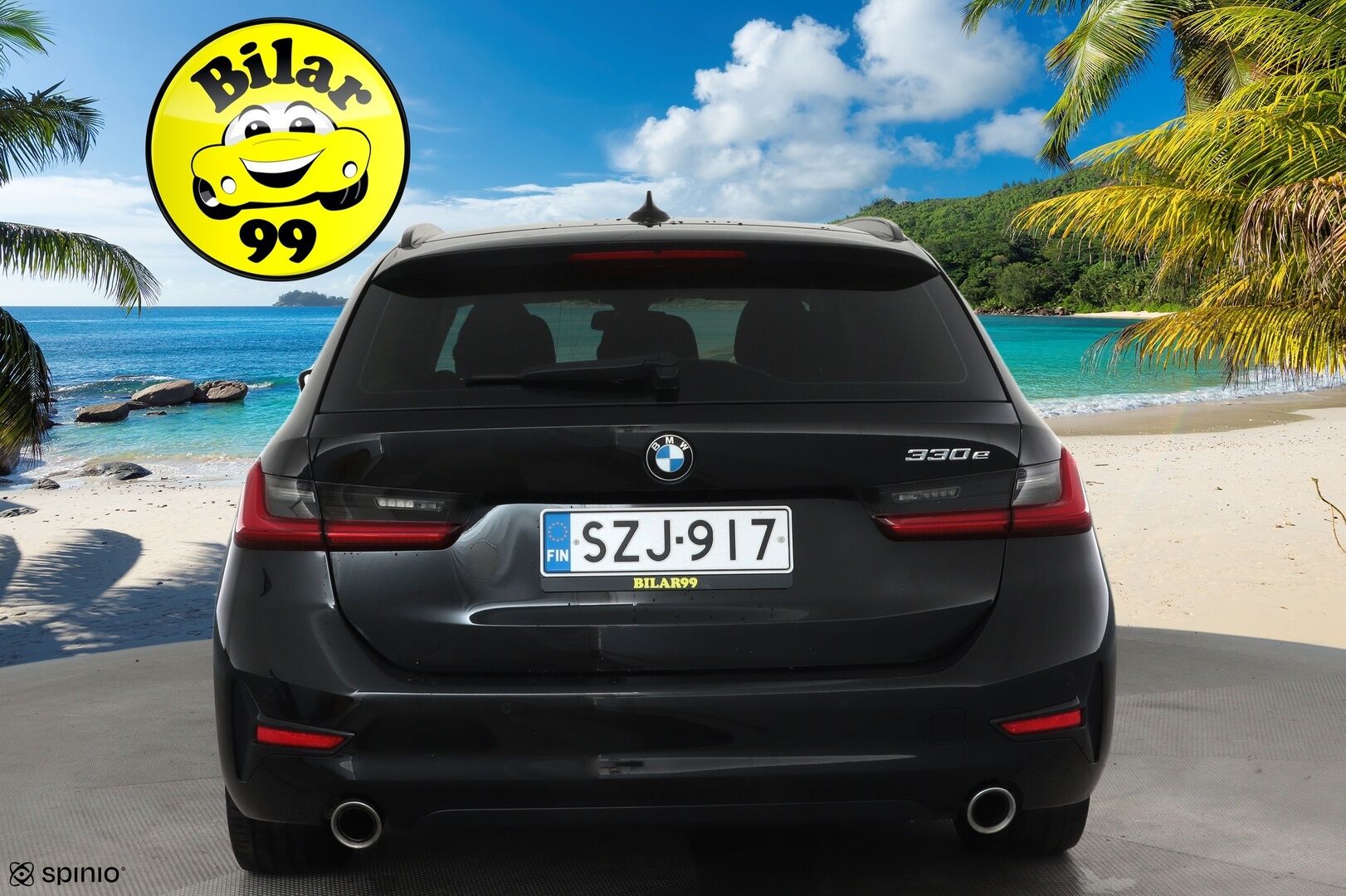 BMW 330 2021 G21 Touring 330e A Charged Edition Sport **ACC / Panorama / P.tutkat / Hifi / Sporttipenkit / LED / Navi / Puolinahat** - Kahdet renkaat aluvanteilla / Merkkihuollettu