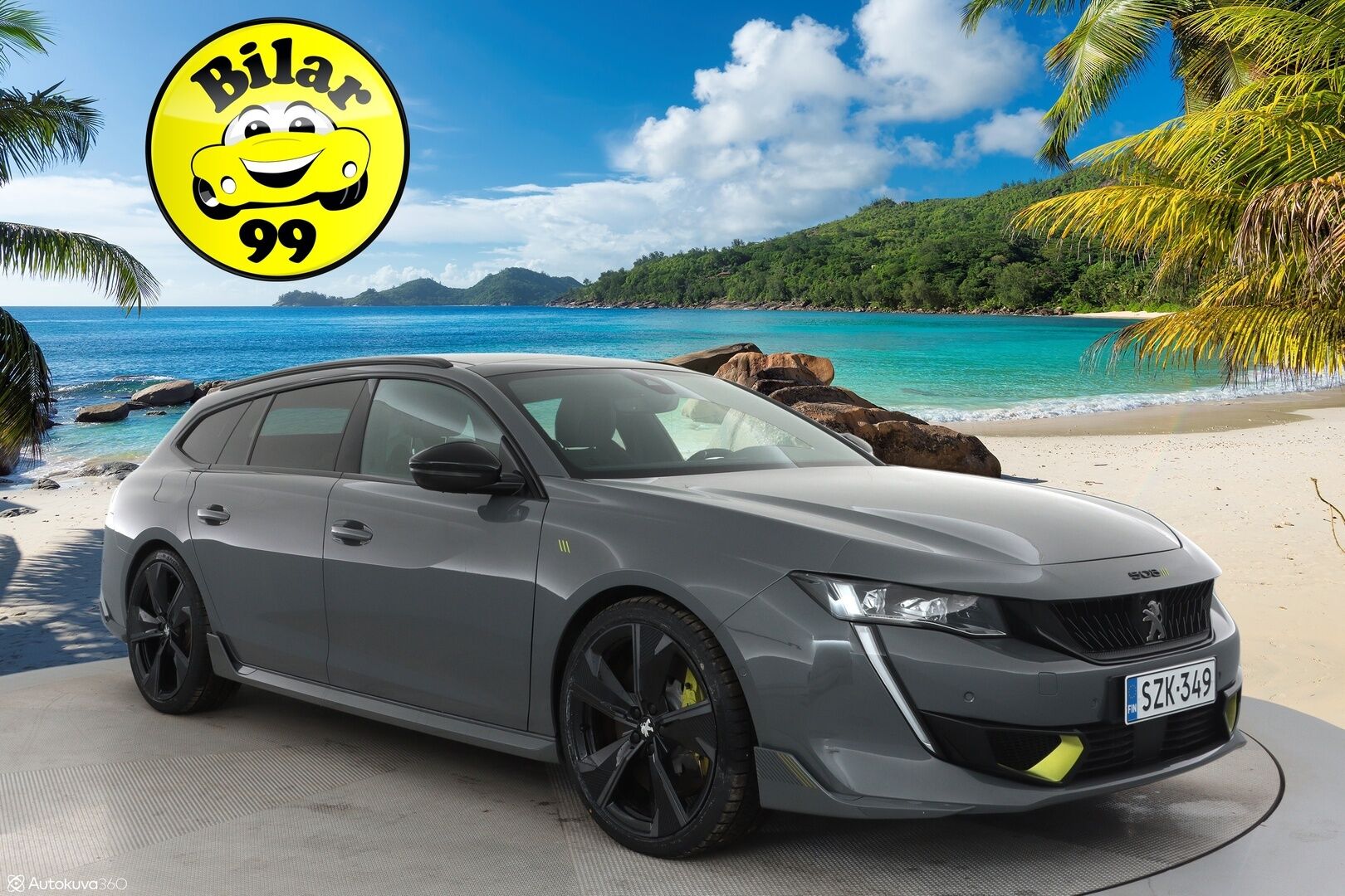 PEUGEOT 508 2023 SW PSE Hybrid4 360 EAT8-aut - 3,99 % KORKOTARJOUS TÄHÄN AUTOON - Peugeot Sport Engineered / Adapt.Vakkari / Focal Premium Audio / Night Vision / Hierovat AGR-Istuimet / 360-Kamera / LED Technology!