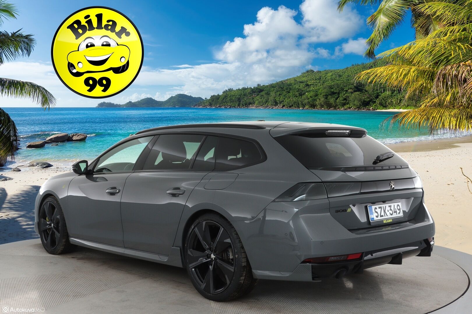 PEUGEOT 508 2023 SW PSE Hybrid4 360 EAT8-aut - 3,99 % KORKOTARJOUS TÄHÄN AUTOON - Peugeot Sport Engineered / Adapt.Vakkari / Focal Premium Audio / Night Vision / Hierovat AGR-Istuimet / 360-Kamera / LED Technology!