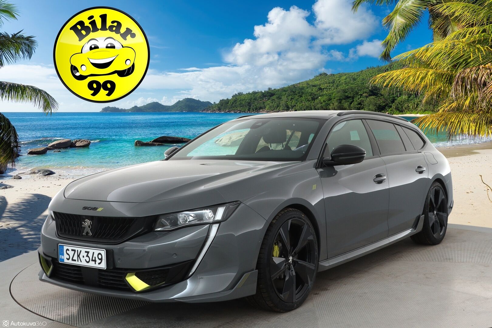PEUGEOT 508 2023 SW PSE Hybrid4 360 EAT8-aut - 3,99 % KORKOTARJOUS TÄHÄN AUTOON - Peugeot Sport Engineered / Adapt.Vakkari / Focal Premium Audio / Night Vision / Hierovat AGR-Istuimet / 360-Kamera / LED Technology!