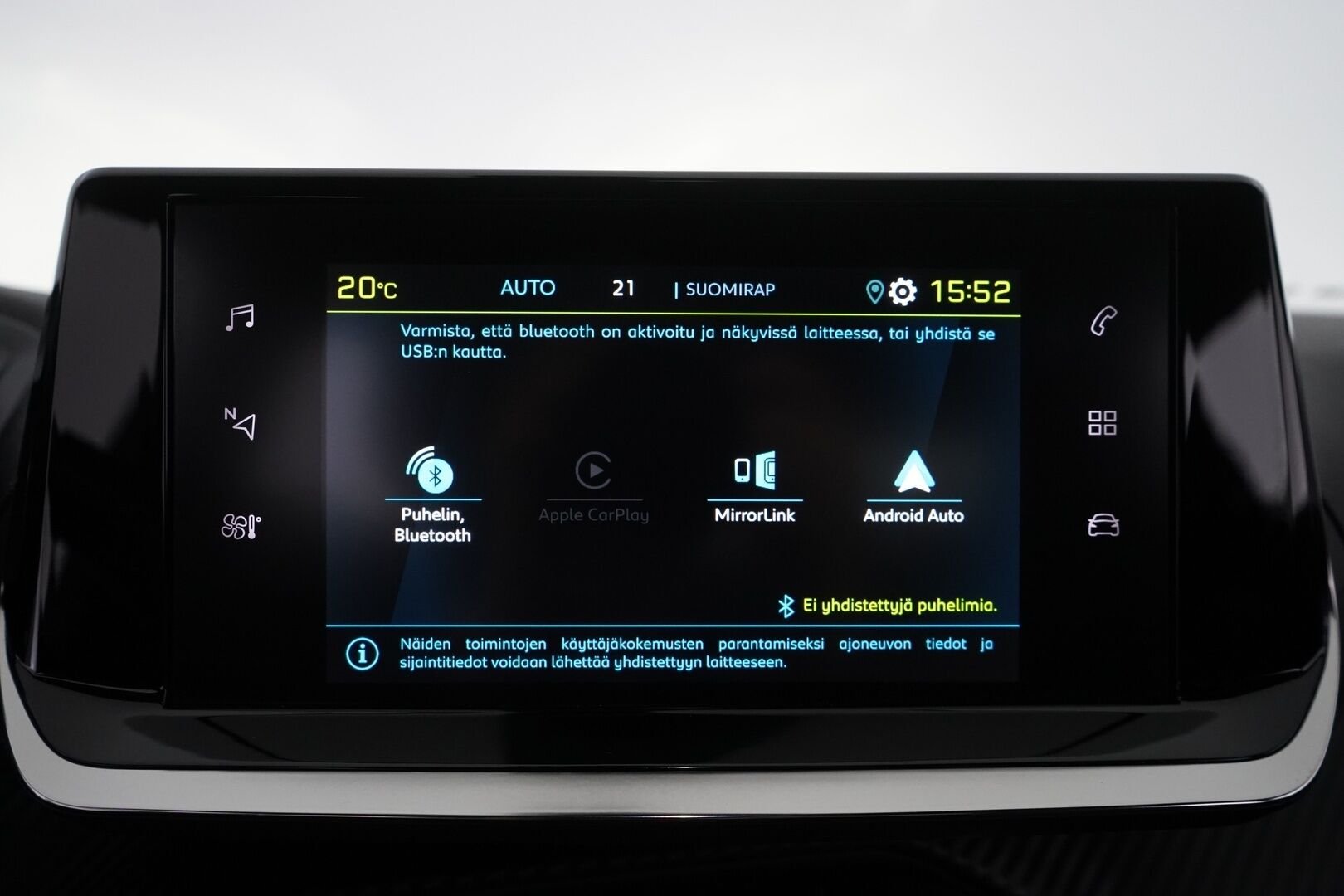 Peugeot e-2008 2023 Allure Pack 50 kWh 136 Automaatti * Peruutuskamera / Digimittaristo / Puolinahkasisusta / Apple&Android - Merkkihuollettu / Viimeisin huolto 26tkm / Kattavat varusteet