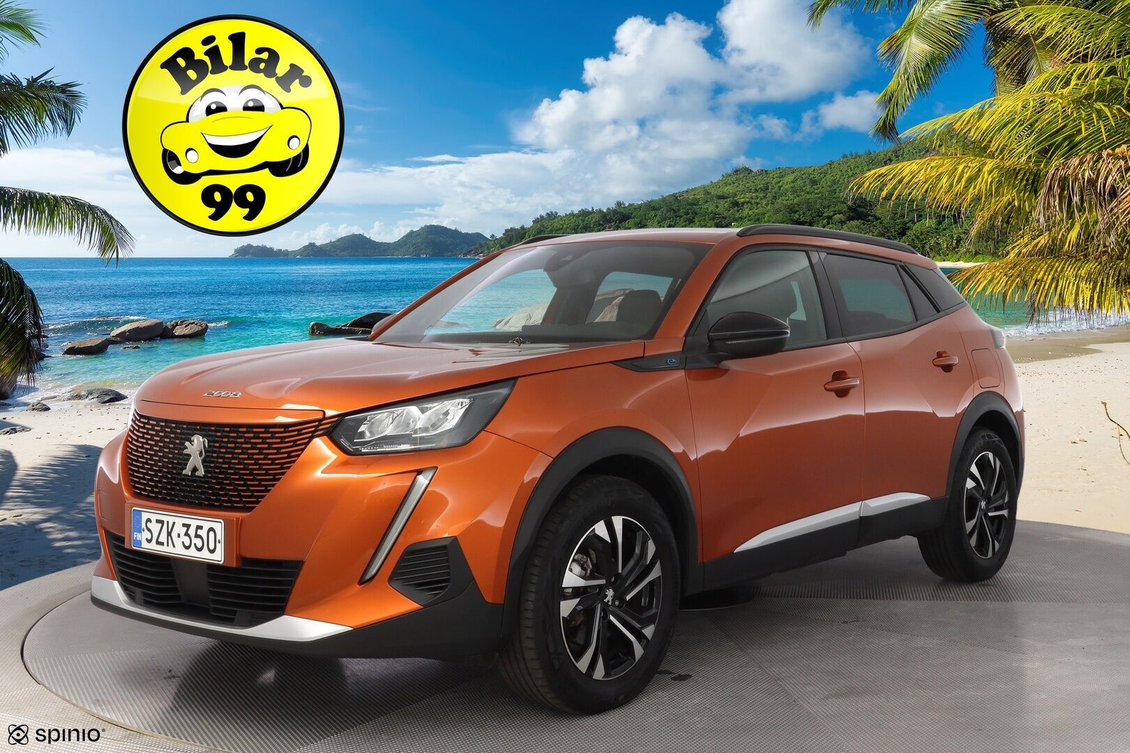 Peugeot e-2008 2023 Allure Pack 50 kWh 136 Automaatti * Peruutuskamera / Digimittaristo / Puolinahkasisusta / Apple&Android - Merkkihuollettu / Viimeisin huolto 26tkm / Kattavat varusteet