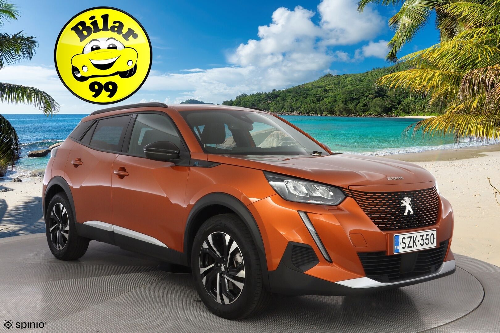 Peugeot e-2008 2023 Allure Pack 50 kWh 136 Automaatti * Peruutuskamera / Digimittaristo / Puolinahkasisusta / Apple&Android - Merkkihuollettu / Viimeisin huolto 26tkm / Kattavat varusteet