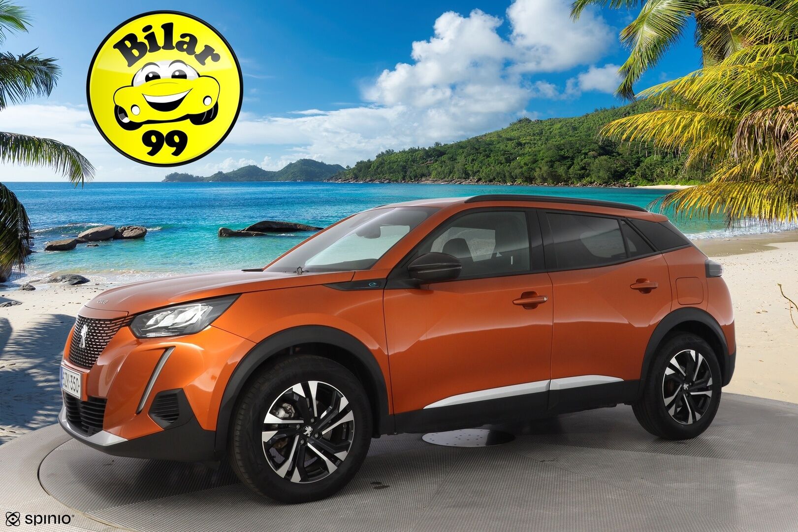 Peugeot e-2008 2023 Allure Pack 50 kWh 136 Automaatti * Peruutuskamera / Digimittaristo / Puolinahkasisusta / Apple&Android - Merkkihuollettu / Viimeisin huolto 26tkm / Kattavat varusteet