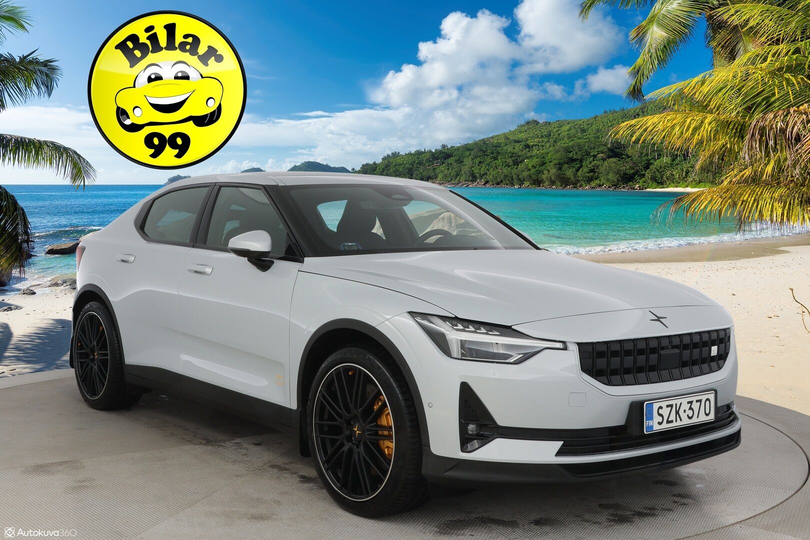 POLESTAR 2 2022 Long Range Dual Motor Performance ** Lämpöpumppu / Lasikatto / Harman/Kardon / Muistipenkki / 360°-kamera / Koukku ** - 3,99 % KORKOTARJOUS TÄHÄN AUTOON - Huippuvarusteet! / ACC / Sporttipenkit / LED-valot / Navi / Kaistavahti  / KeylessGO / 2x Renkaat