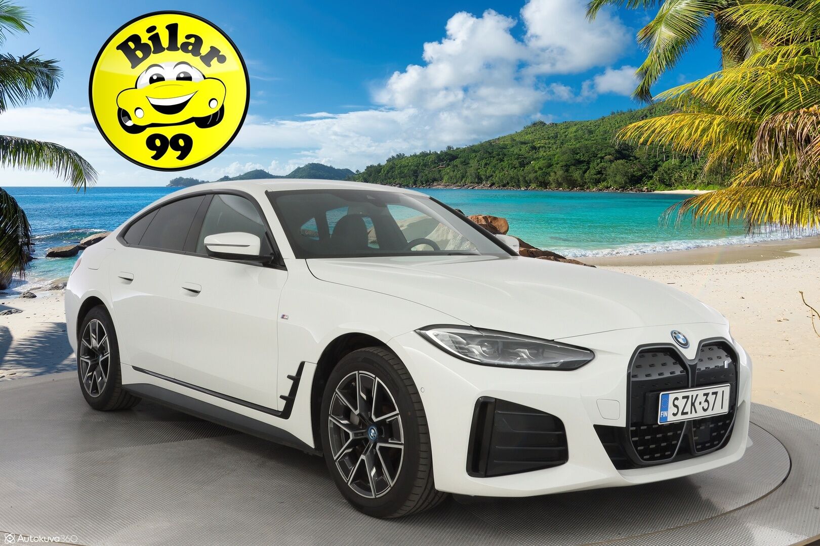BMW I4 2023 eDrive35 M-Sport *ACC / Kamera / Sporttipenkit / Navi / Kaistavahti* - 3,99 % KORKOTARJOUS TÄHÄN AUTOON - Soh 95,15% / Juuri huollettu Länsiautolla / Puhdas CarVertical