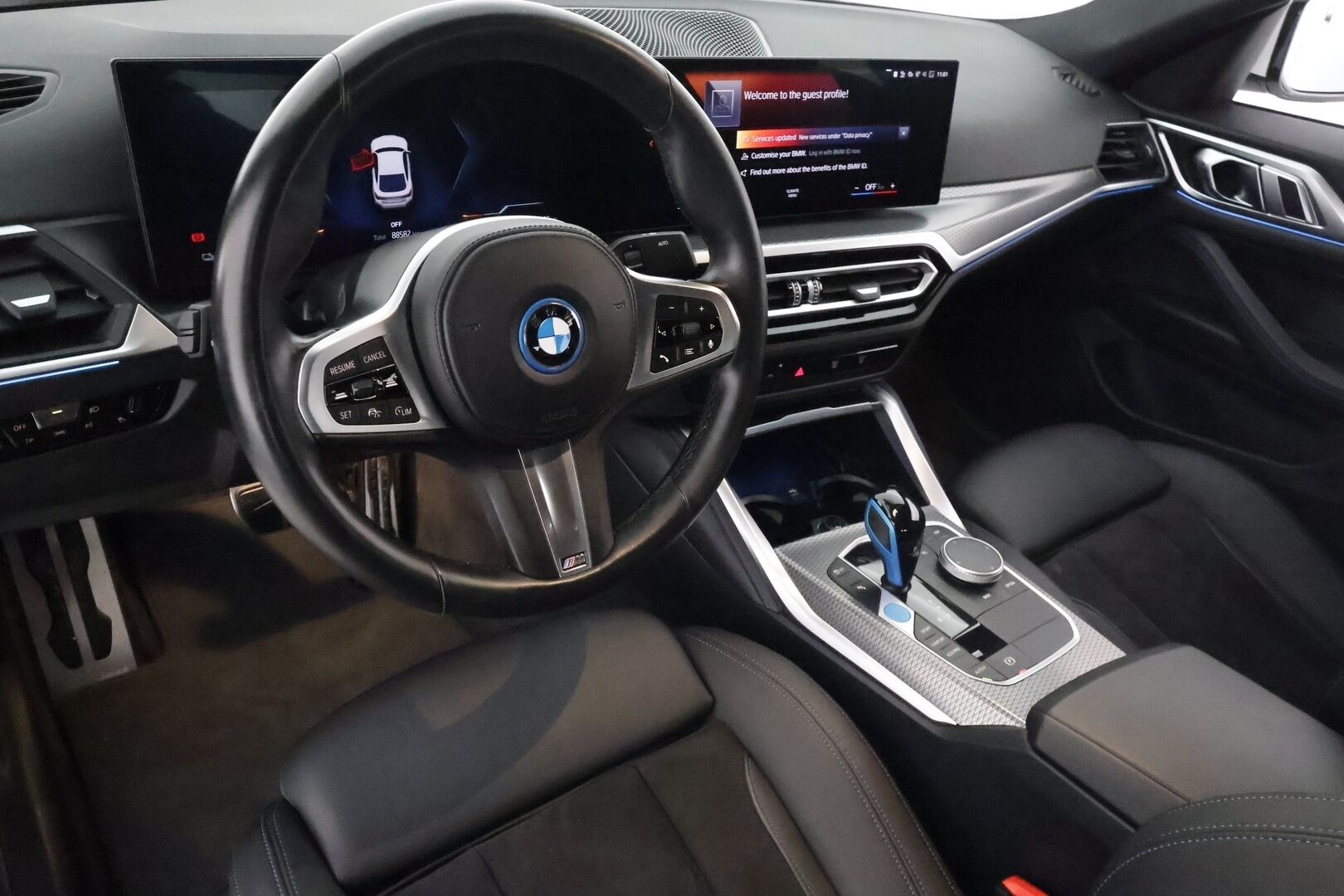BMW I4 2023 eDrive35 M-Sport *ACC / Kamera / Sporttipenkit / Navi / Kaistavahti* - 3,99 % KORKOTARJOUS TÄHÄN AUTOON - Soh 95,15% / Juuri huollettu Länsiautolla / Puhdas CarVertical