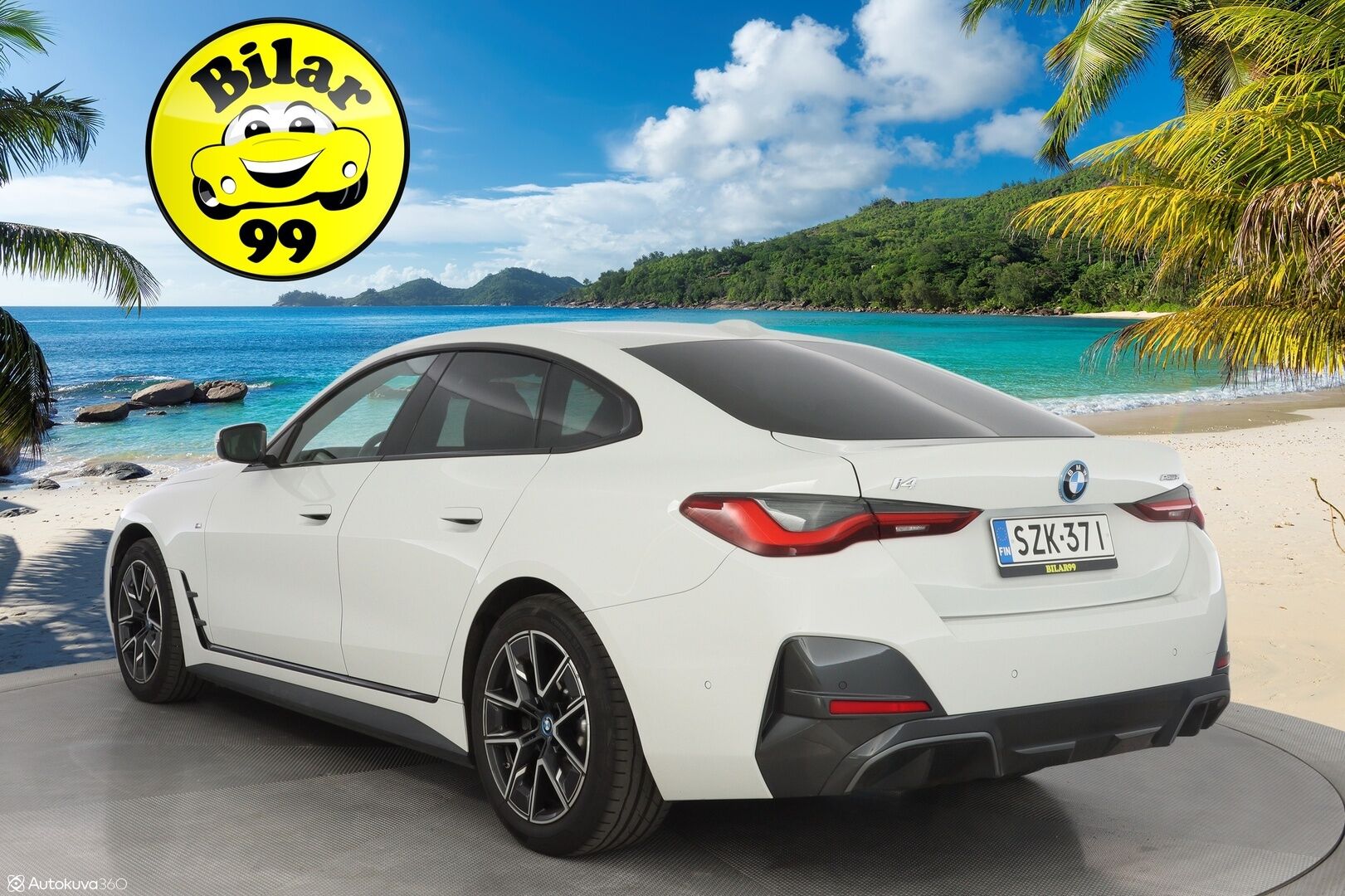 BMW I4 2023 eDrive35 M-Sport *ACC / Kamera / Sporttipenkit / Navi / Kaistavahti* - 3,99 % KORKOTARJOUS TÄHÄN AUTOON - Soh 95,15% / Juuri huollettu Länsiautolla / Puhdas CarVertical