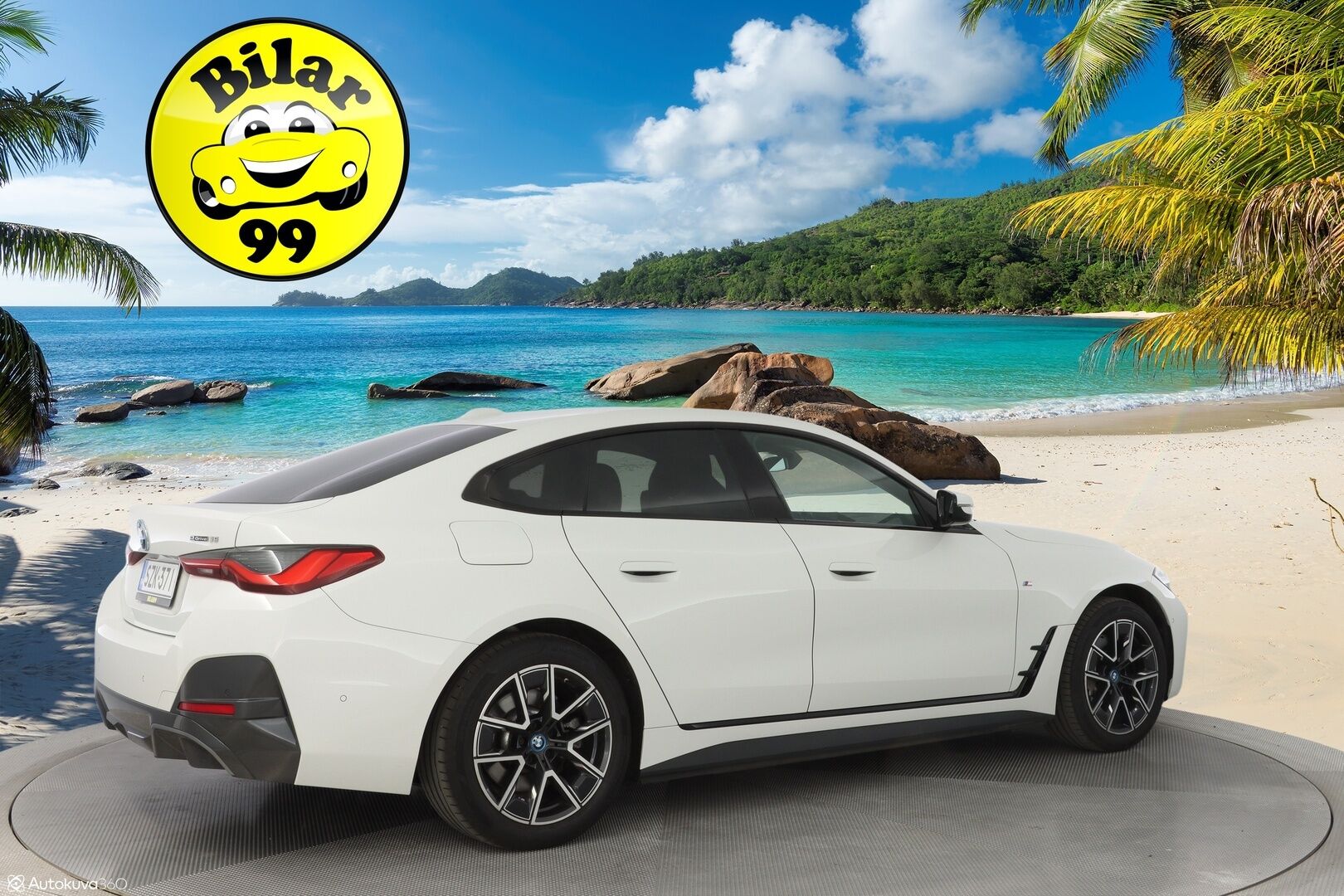 BMW I4 2023 eDrive35 M-Sport *ACC / Kamera / Sporttipenkit / Navi / Kaistavahti* - 3,99 % KORKOTARJOUS TÄHÄN AUTOON - Soh 95,15% / Juuri huollettu Länsiautolla / Puhdas CarVertical