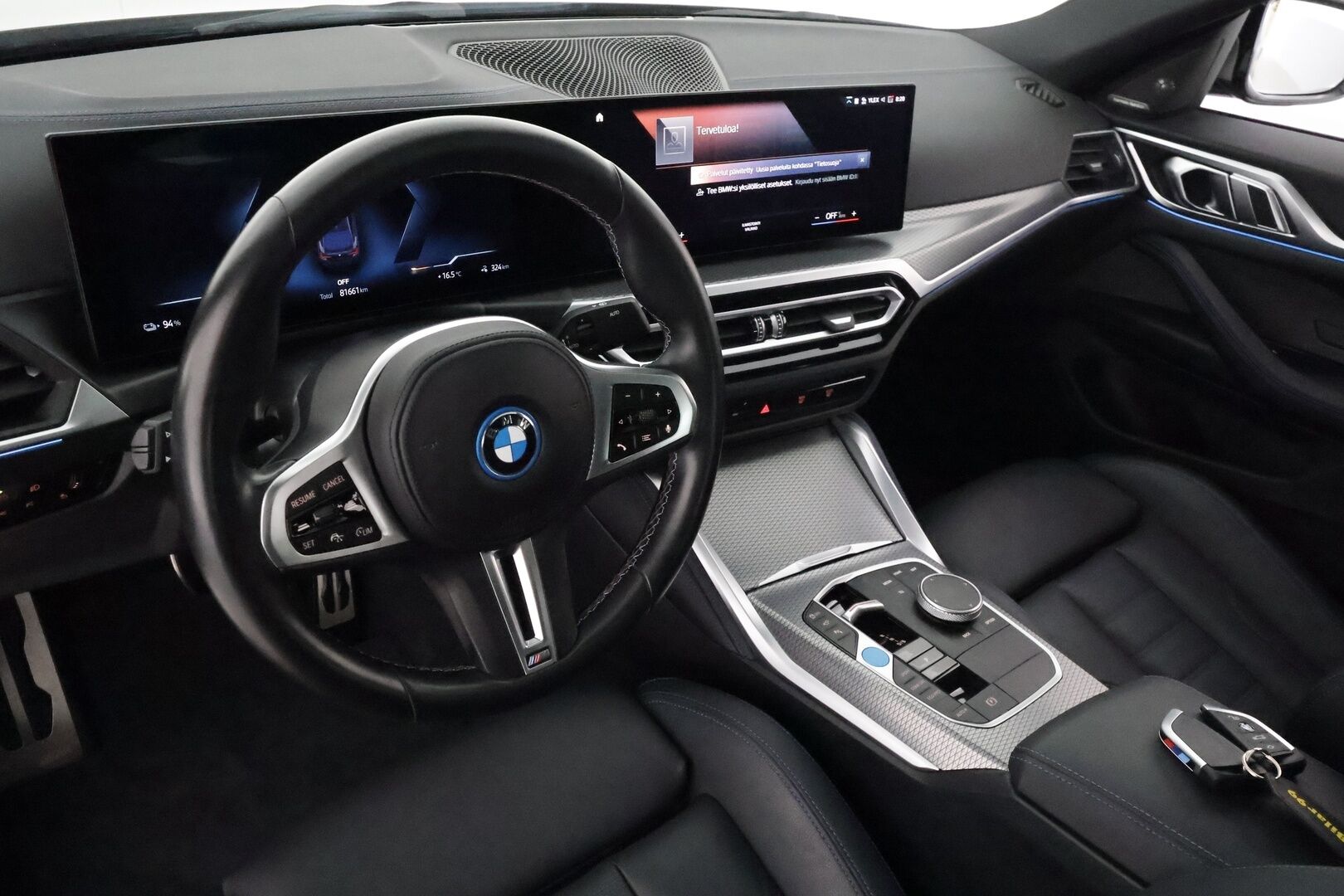 BMW I4 M50 2024 G26 xDrive Charged Gran Coupe **Adapt. vakkari / H&K / Kattoluukku / Koukku / Adapt. alusta / 360° Kamera** - 2,99 % KORKOTARJOUS TÄHÄN AUTOON - Facelift! / LED-valot / Harman/Kardon / Navi / Kaistavahti / Apple&Android / Akku kuntotarkastettu