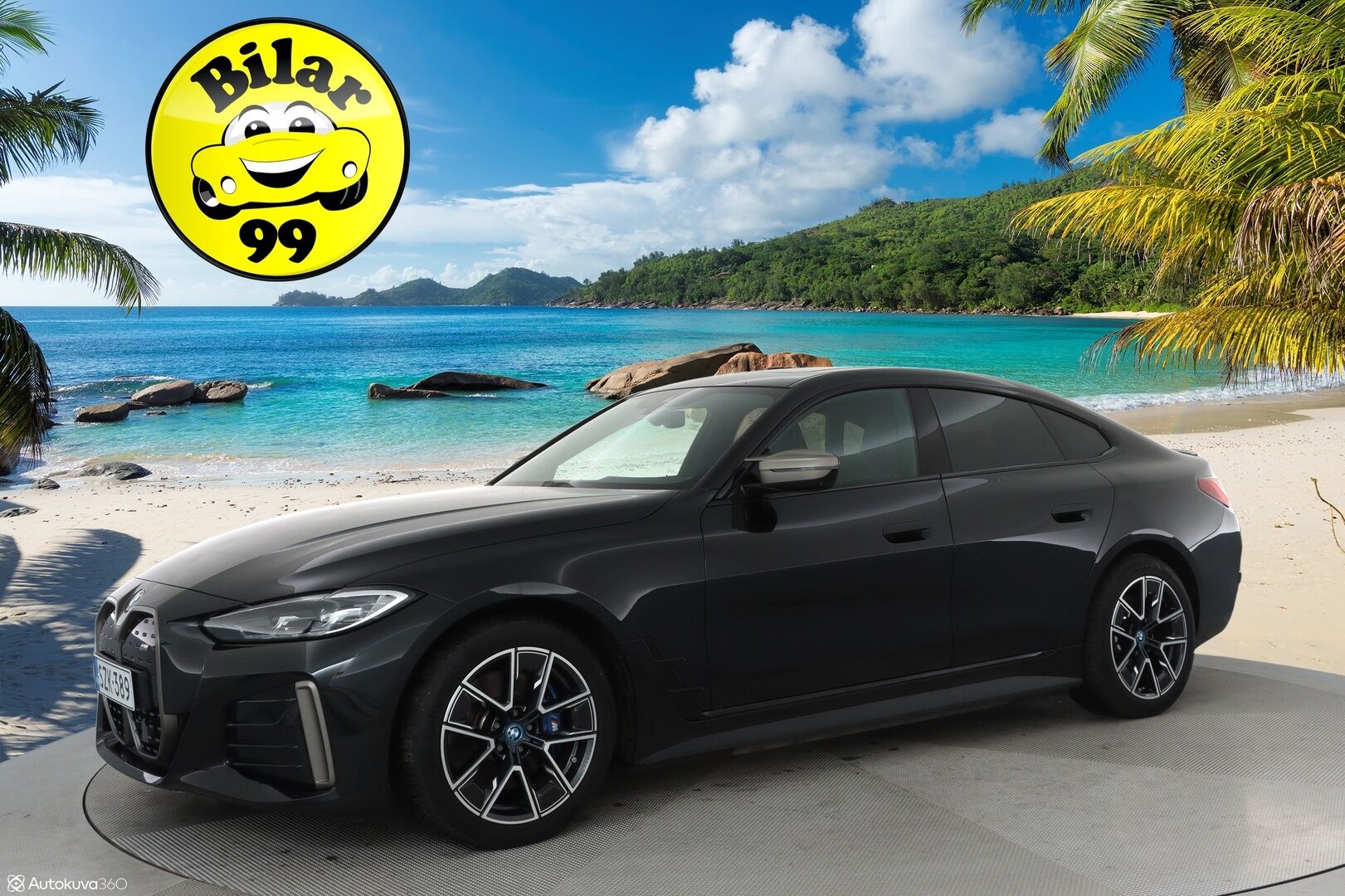 BMW I4 M50 2024 G26 xDrive Charged Gran Coupe **Adapt. vakkari / H&K / Kattoluukku / Koukku / Adapt. alusta / 360° Kamera** - 2,99 % KORKOTARJOUS TÄHÄN AUTOON - Facelift! / LED-valot / Harman/Kardon / Navi / Kaistavahti / Apple&Android / Akku kuntotarkastettu