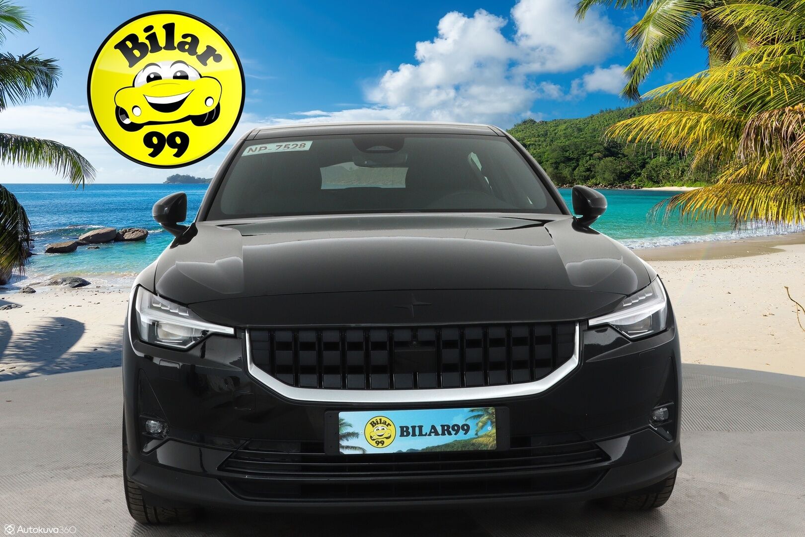POLESTAR 2 2021 Long Range Dual Motor, 300kW, 78kWh ** Pilot&Plus paketit / Koukku / Adapt.vakkari / 360 kamera / Pixel LED / Lasikatto - Akku kuntotarkistettu! / H&K / Keyless / Navi / Merkkihuollot