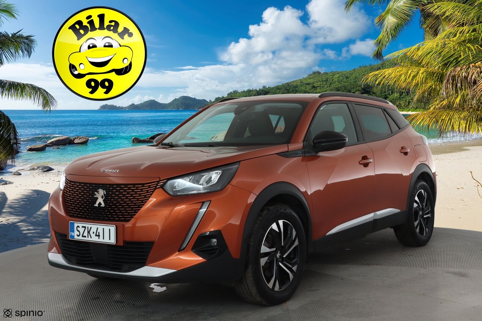 PEUGEOT E-2008 2022 Allure Pack 50 kWh 136 Automaatti **Lämpöpumppu / LED-valot / P.Kamera / Vakkari / Digimittaristo / Kaistavahti** - Akku kuntotarkastettu / Kahdet Renkaat - Osta nyt, maksa vasta ensi vuonna