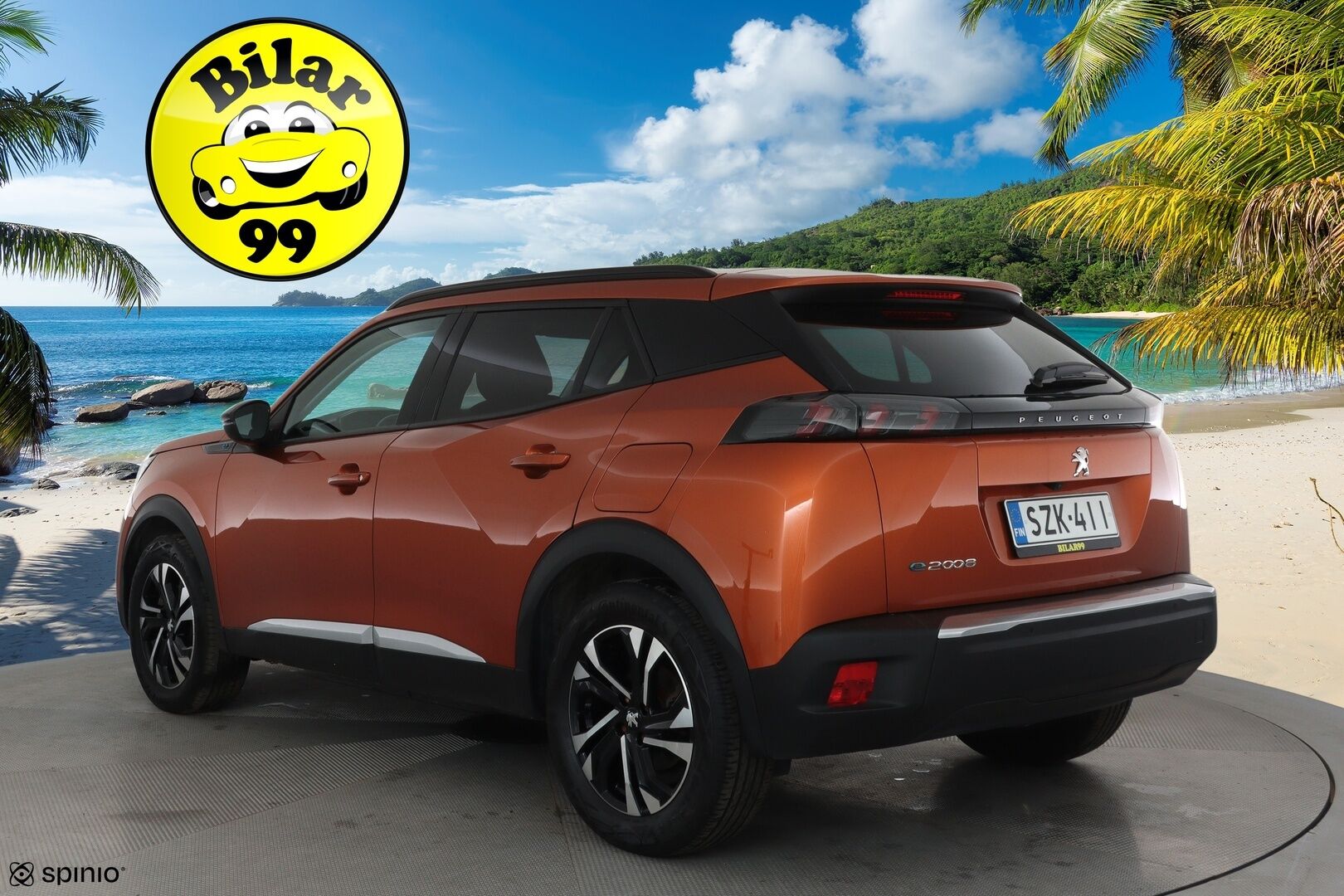 PEUGEOT E-2008 2022 Allure Pack 50 kWh 136 Automaatti **Lämpöpumppu / LED-valot / P.Kamera / Vakkari / Digimittaristo / Kaistavahti** - Akku kuntotarkastettu / Kahdet Renkaat - Osta nyt, maksa vasta ensi vuonna