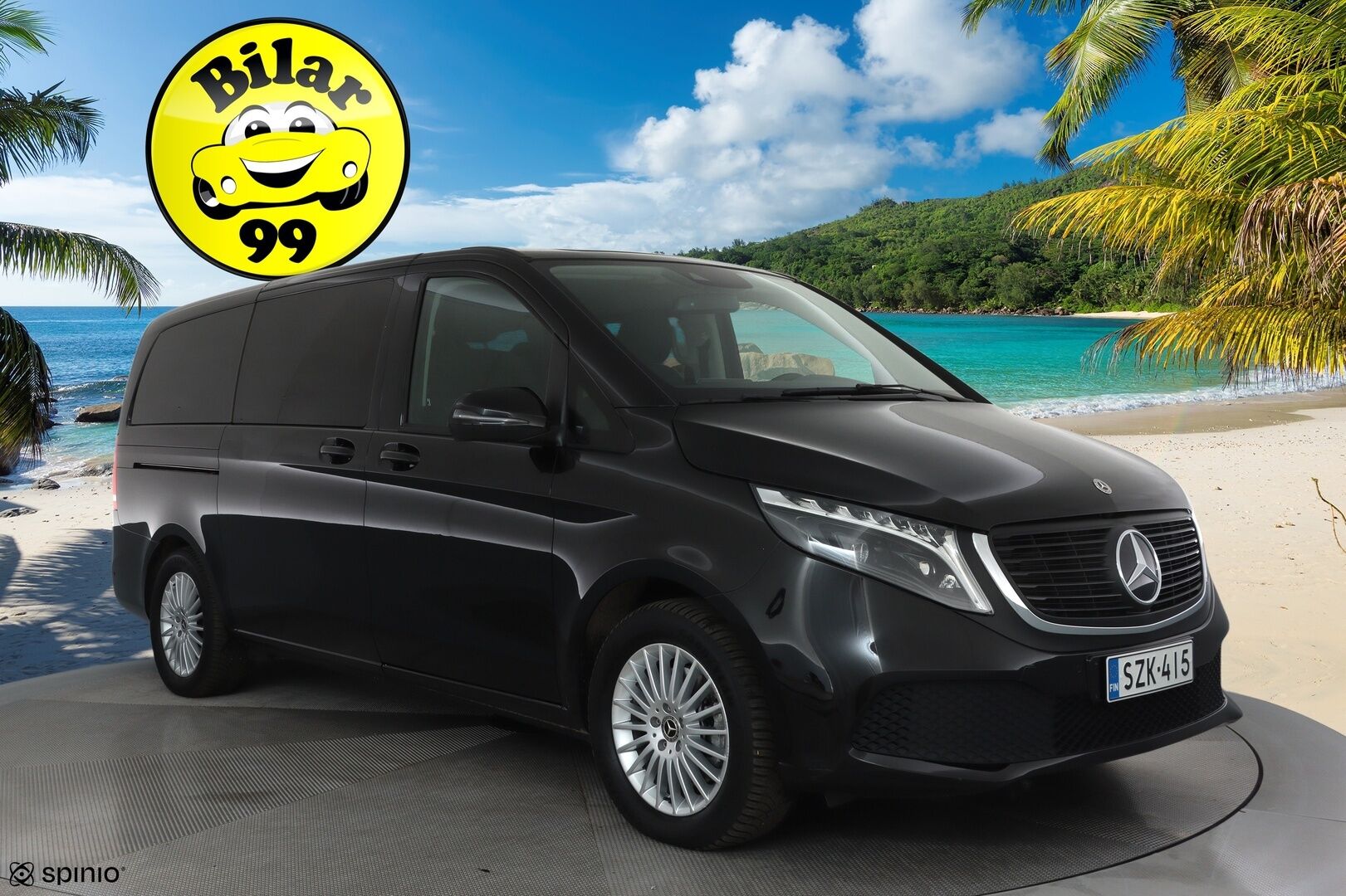 MERCEDES-BENZ EQV 2023 300 keskipitkä **Vakkari / P.kamera / ALV / Navi / ILS-LED / 7P / Sähköovet** - 3,99 % KORKOTARJOUS TÄHÄN AUTOON - 