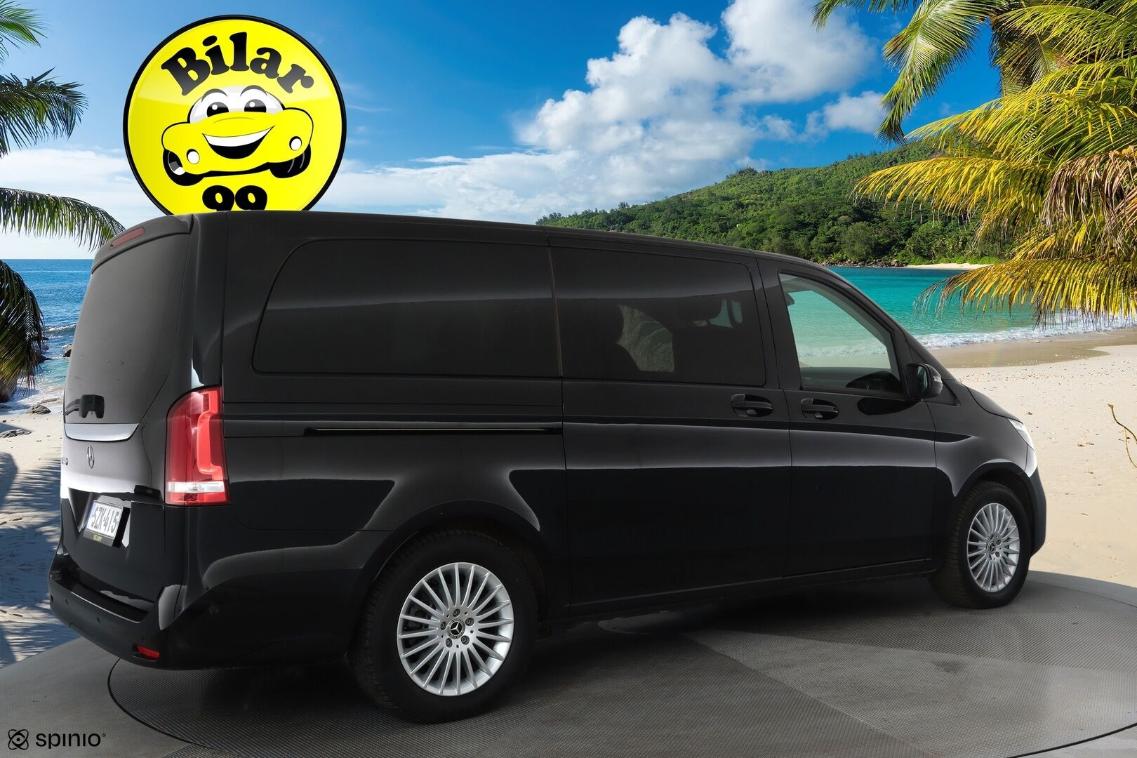 MERCEDES-BENZ EQV 2023 300 keskipitkä **Vakkari / P.kamera / ALV / Navi / ILS-LED / 7P / Sähköovet** - 3,99 % KORKOTARJOUS TÄHÄN AUTOON - 