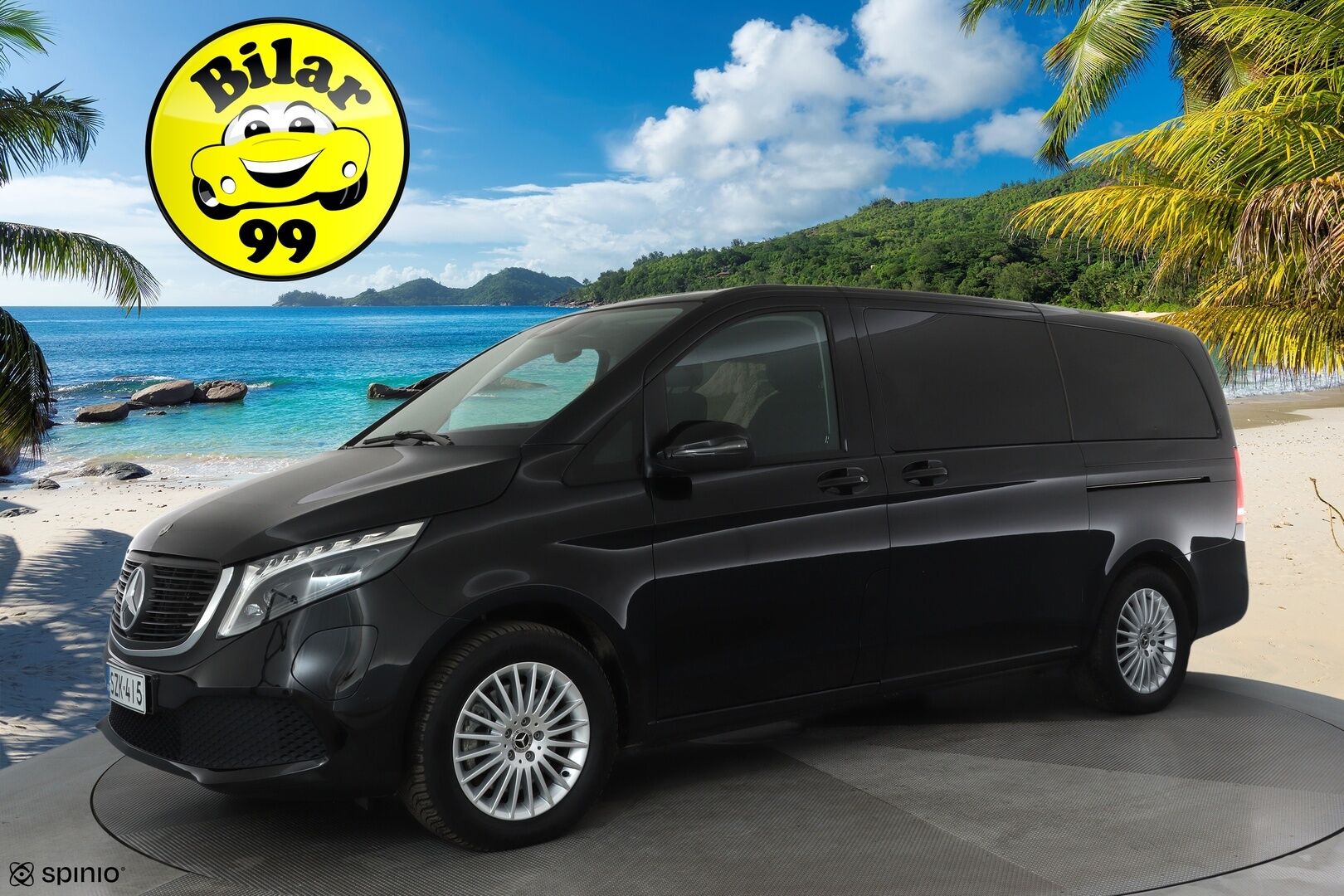 MERCEDES-BENZ EQV 2023 300 keskipitkä **Vakkari / P.kamera / ALV / Navi / ILS-LED / 7P / Sähköovet** - 3,99 % KORKOTARJOUS TÄHÄN AUTOON - 