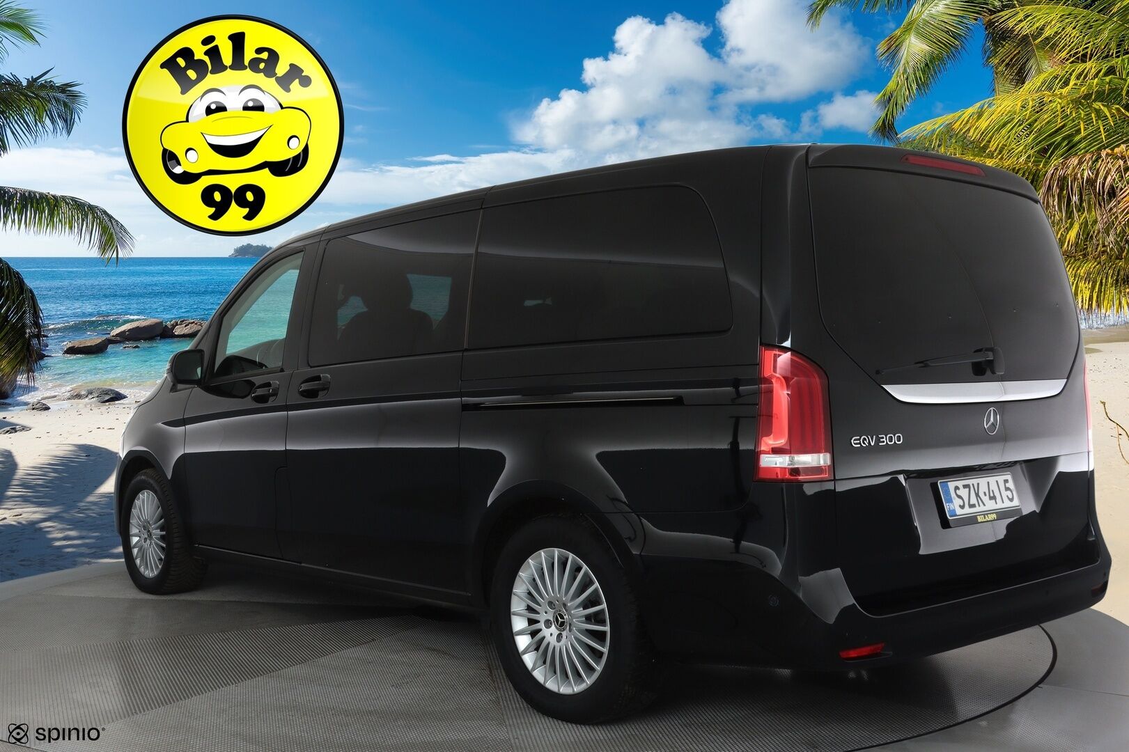 MERCEDES-BENZ EQV 2023 300 keskipitkä **Vakkari / P.kamera / ALV / Navi / ILS-LED / 7P / Sähköovet** - 3,99 % KORKOTARJOUS TÄHÄN AUTOON - 