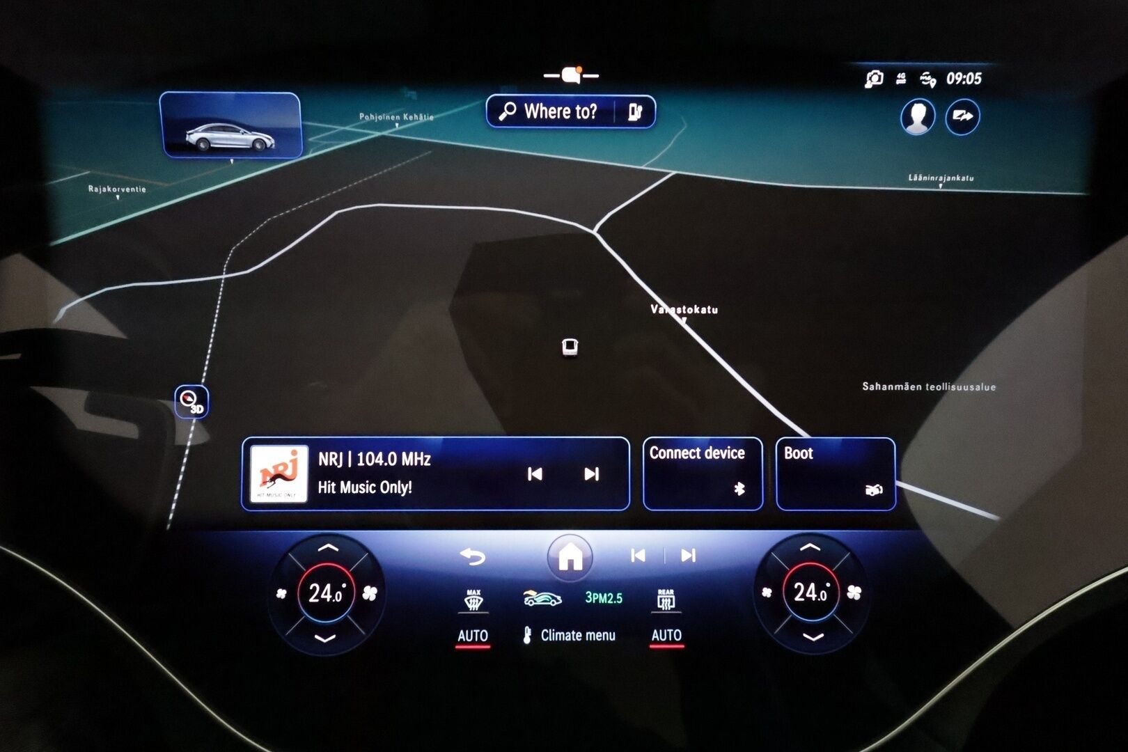 MERCEDES-BENZ EQE 2023 53 AMG 4MATIC+ **Hyperscreen / Panorama / HUD / Burmester / Distronic+ / Nelipyöräojaus / Hierovat&Ilmastoidut penkit** - Akku kuntotarkastettu! / Digital Light / Apple&Android / Keyless / 360 Kamera