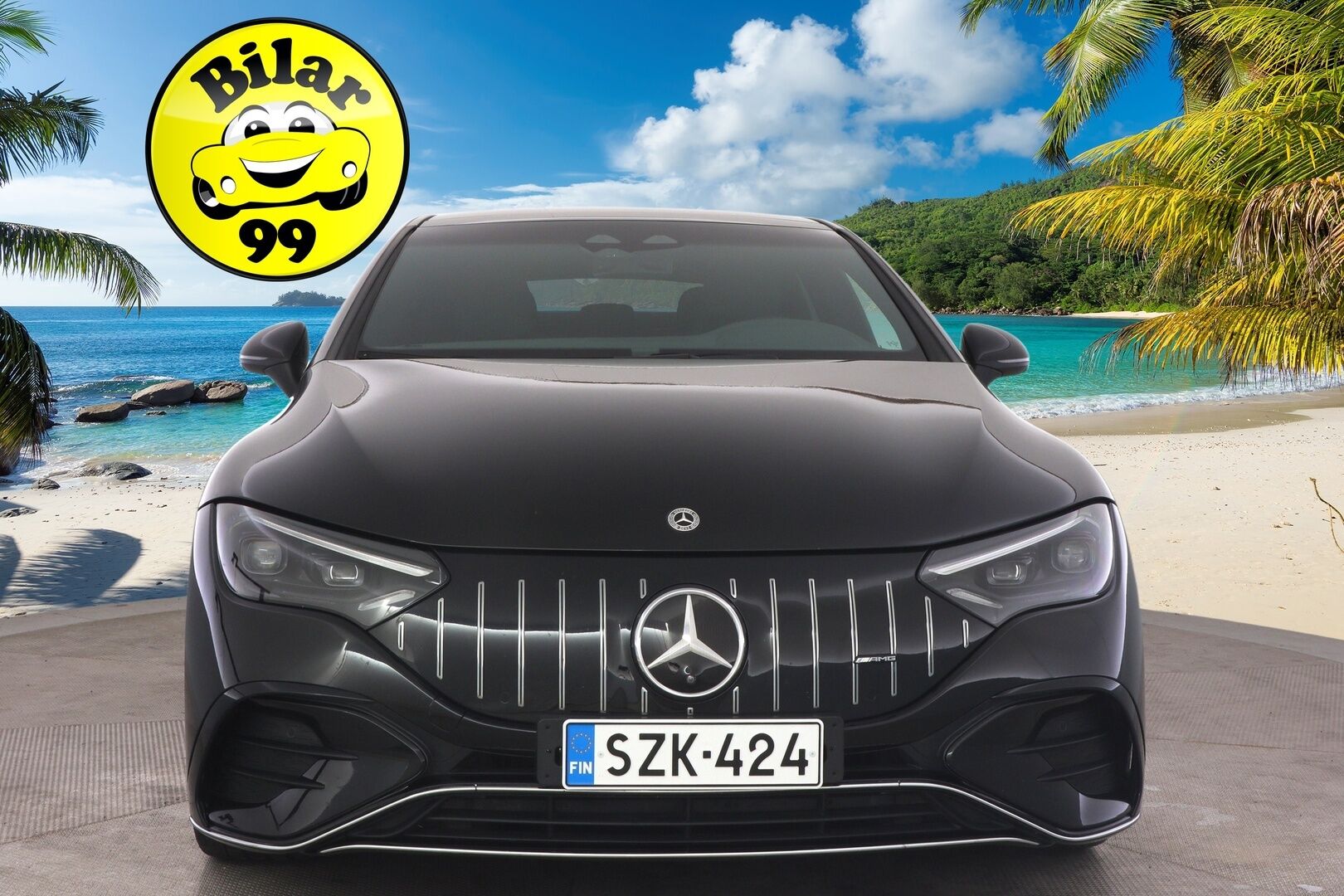 MERCEDES-BENZ EQE 2023 53 AMG 4MATIC+ **Hyperscreen / Panorama / HUD / Burmester / Distronic+ / Nelipyöräojaus / Hierovat&Ilmastoidut penkit** - Akku kuntotarkastettu! / Digital Light / Apple&Android / Keyless / 360 Kamera