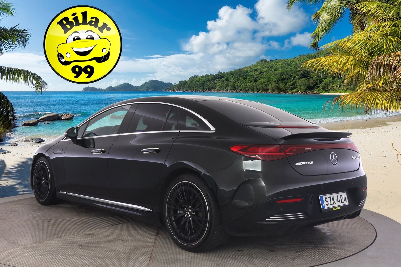 MERCEDES-BENZ EQE 2023 53 AMG 4MATIC+ **Hyperscreen / Panorama / HUD / Burmester / Distronic+ / Nelipyöräojaus / Hierovat&Ilmastoidut penkit** - Akku kuntotarkastettu! / Digital Light / Apple&Android / Keyless / 360 Kamera