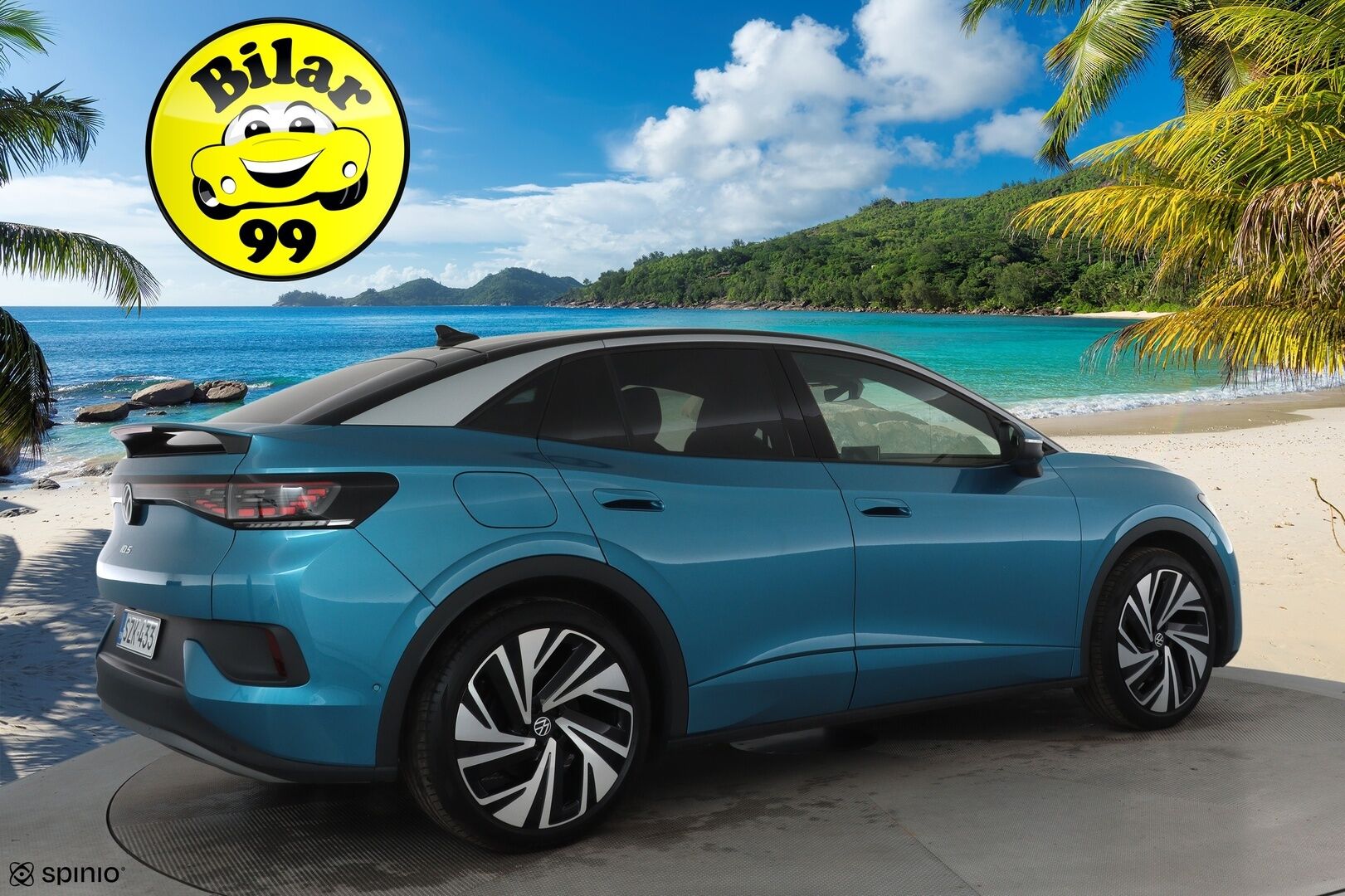 VOLKSWAGEN ID.5 2025 Pro  **ACC / HUD / H&K / Koukku / 360° / ILP / Muistipenkit hieronnalla / IQ.Light / Facelift** - 3,99 % KORKOTARJOUS TÄHÄN AUTOON 23.9. ASTI! - Akku kuntotarkastettu SoH 99,6% / Kahdet renkaat aluvanteilla