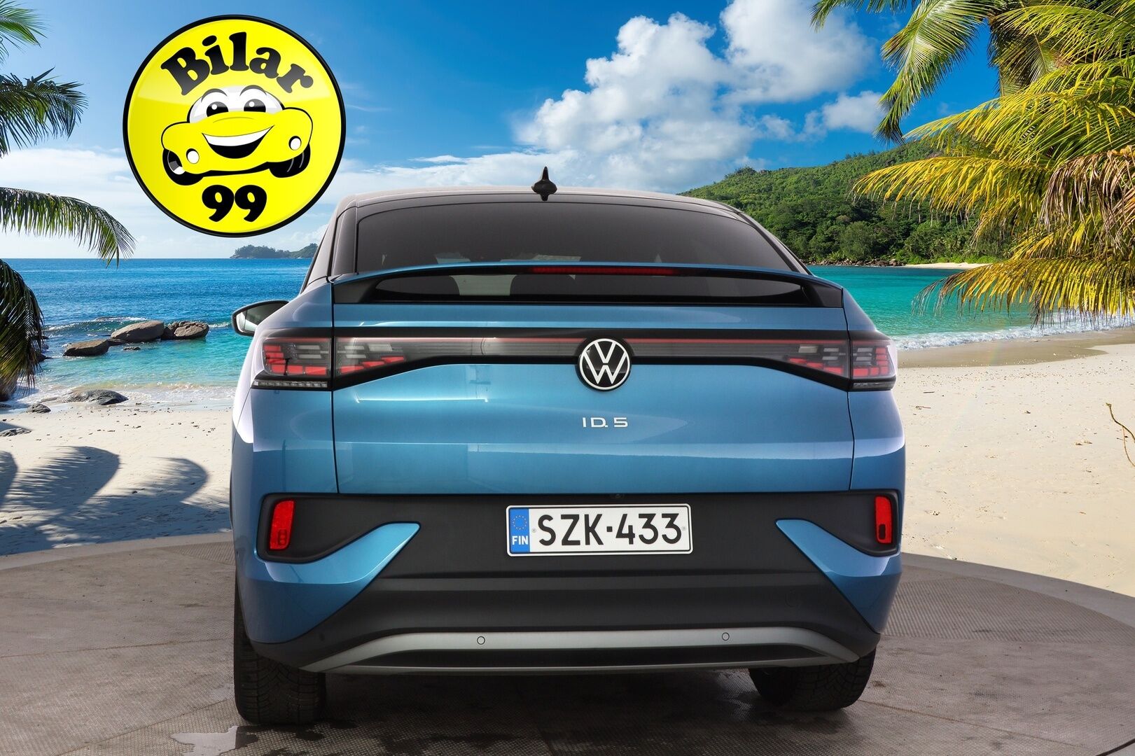 VOLKSWAGEN ID.5 2025 Pro  **ACC / HUD / H&K / Koukku / 360° / ILP / Muistipenkit hieronnalla / IQ.Light / Facelift** - Akku kuntotarkastettu SoH 99,6% / 5v/100tkm Jatkotakuu / Kahdet renkaat aluvanteilla