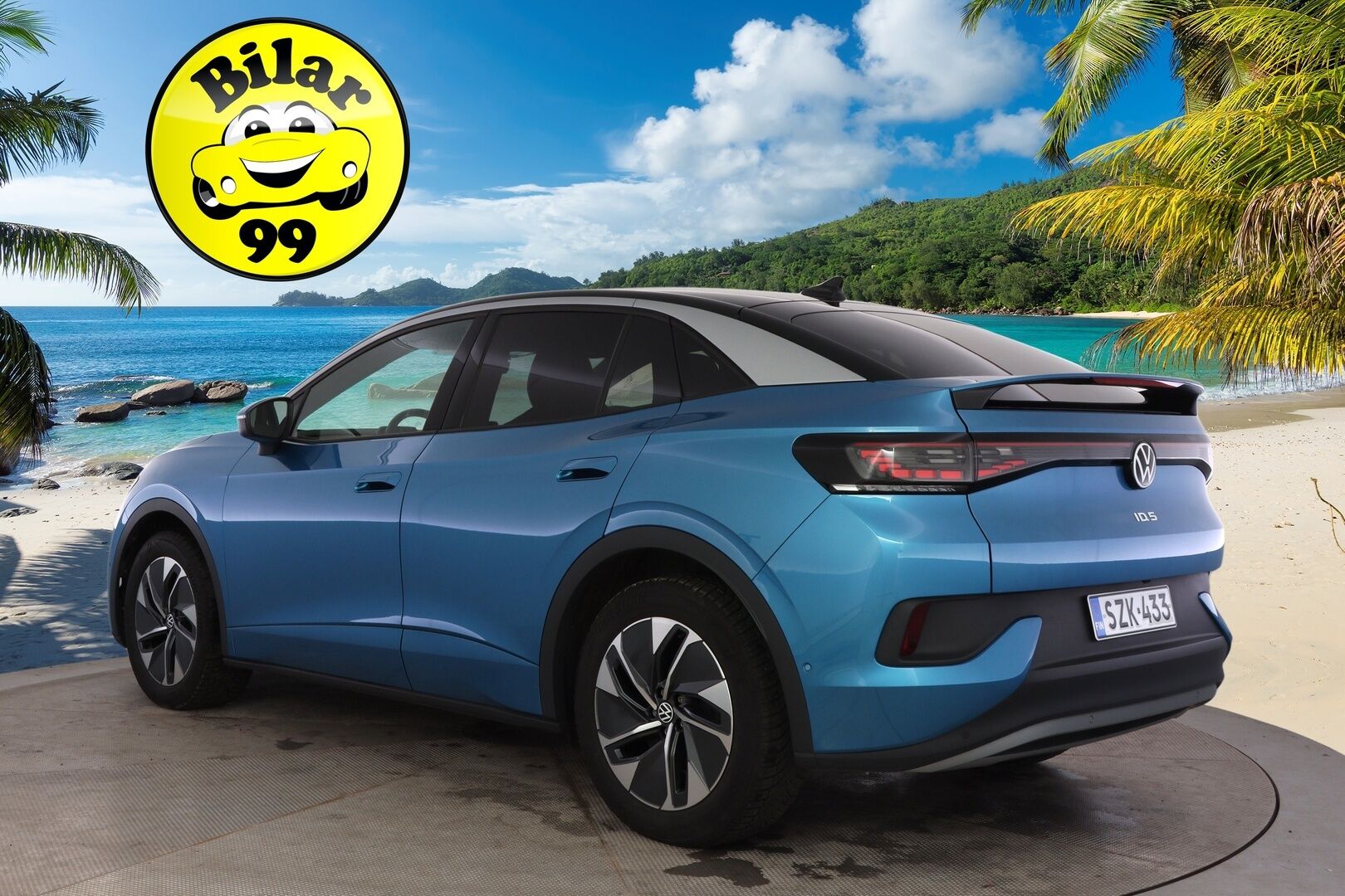 VOLKSWAGEN ID.5 2025 Pro  **ACC / HUD / H&K / Koukku / 360° / ILP / Muistipenkit hieronnalla / IQ.Light / Facelift** - Akku kuntotarkastettu SoH 99,6% / 5v/100tkm Jatkotakuu / Kahdet renkaat aluvanteilla