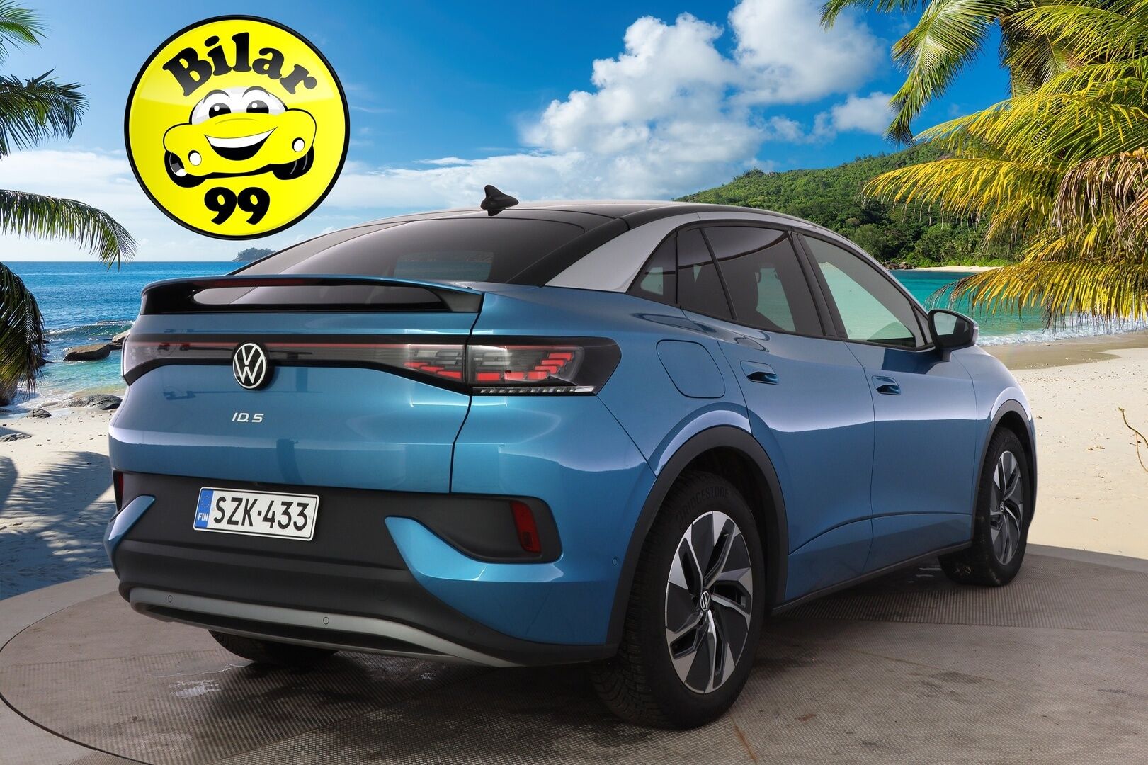 VOLKSWAGEN ID.5 2025 Pro  **ACC / HUD / H&K / Koukku / 360° / ILP / Muistipenkit hieronnalla / IQ.Light / Facelift** - Akku kuntotarkastettu SoH 99,6% / 5v/100tkm Jatkotakuu / Kahdet renkaat aluvanteilla