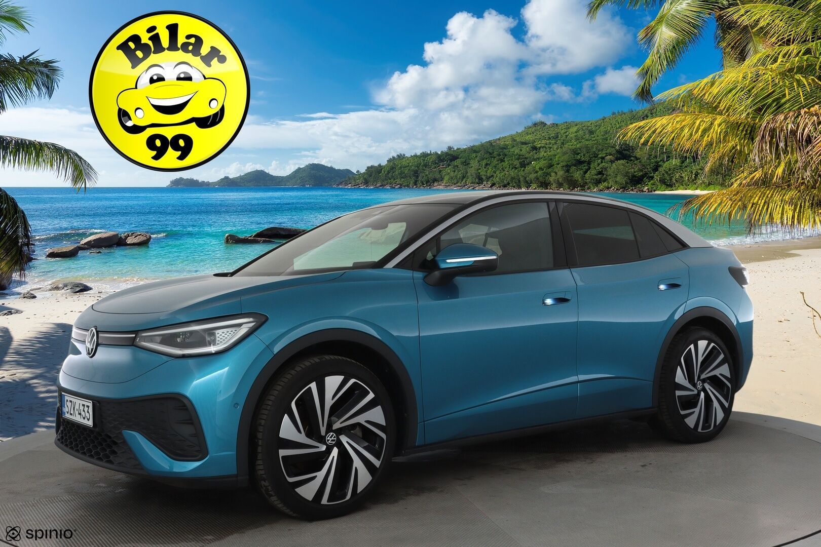 VOLKSWAGEN ID.5 2025 Pro  **ACC / HUD / H&K / Koukku / 360° / ILP / Muistipenkit hieronnalla / IQ.Light / Facelift** - 3,99 % KORKOTARJOUS TÄHÄN AUTOON 23.9. ASTI! - Akku kuntotarkastettu SoH 99,6% / Kahdet renkaat aluvanteilla
