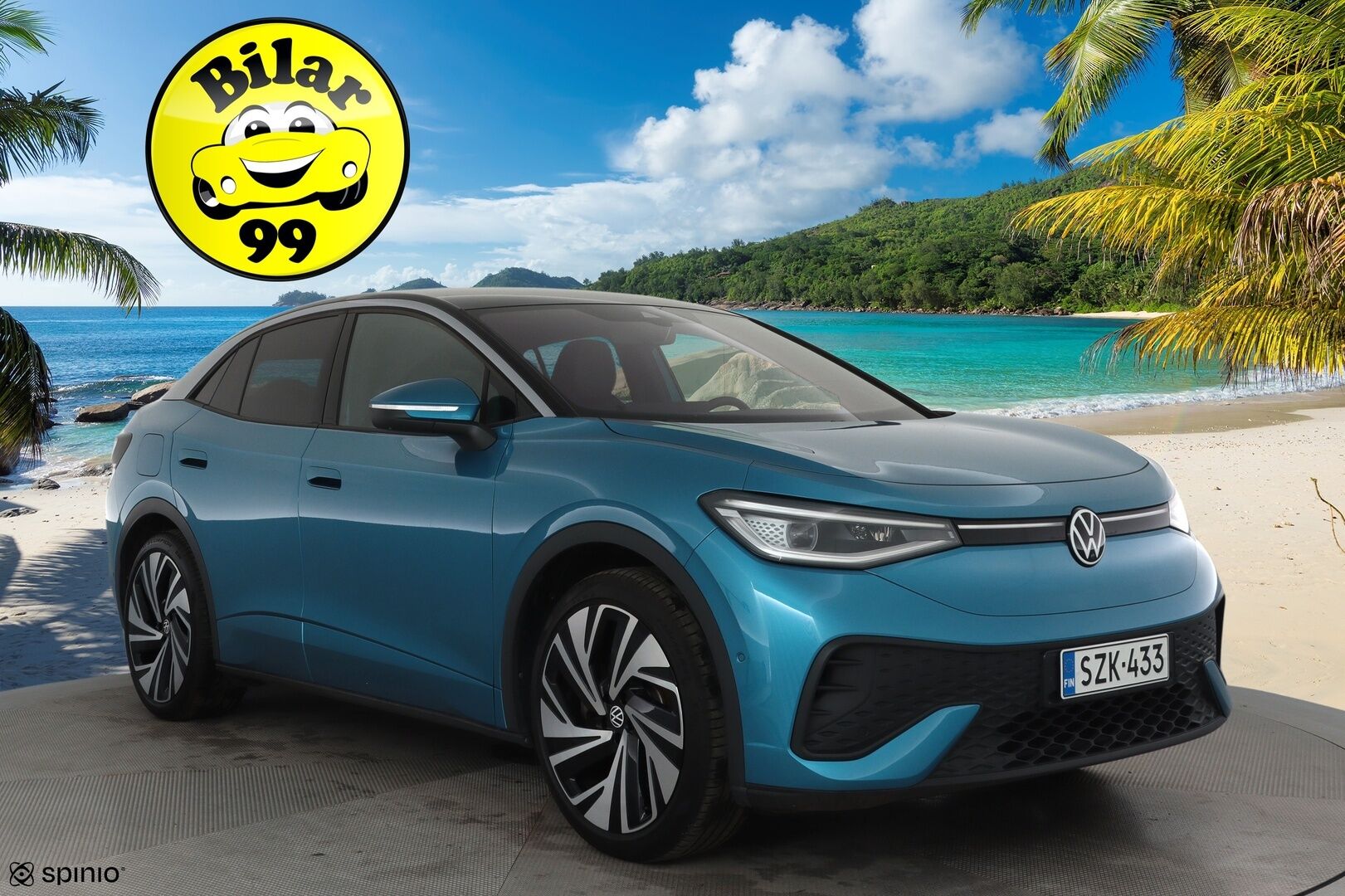 VOLKSWAGEN ID.5 2025 Pro  **ACC / HUD / H&K / Koukku / 360° / ILP / Muistipenkit hieronnalla / IQ.Light / Facelift** - 3,99 % KORKOTARJOUS TÄHÄN AUTOON 23.9. ASTI! - Akku kuntotarkastettu SoH 99,6% / Kahdet renkaat aluvanteilla