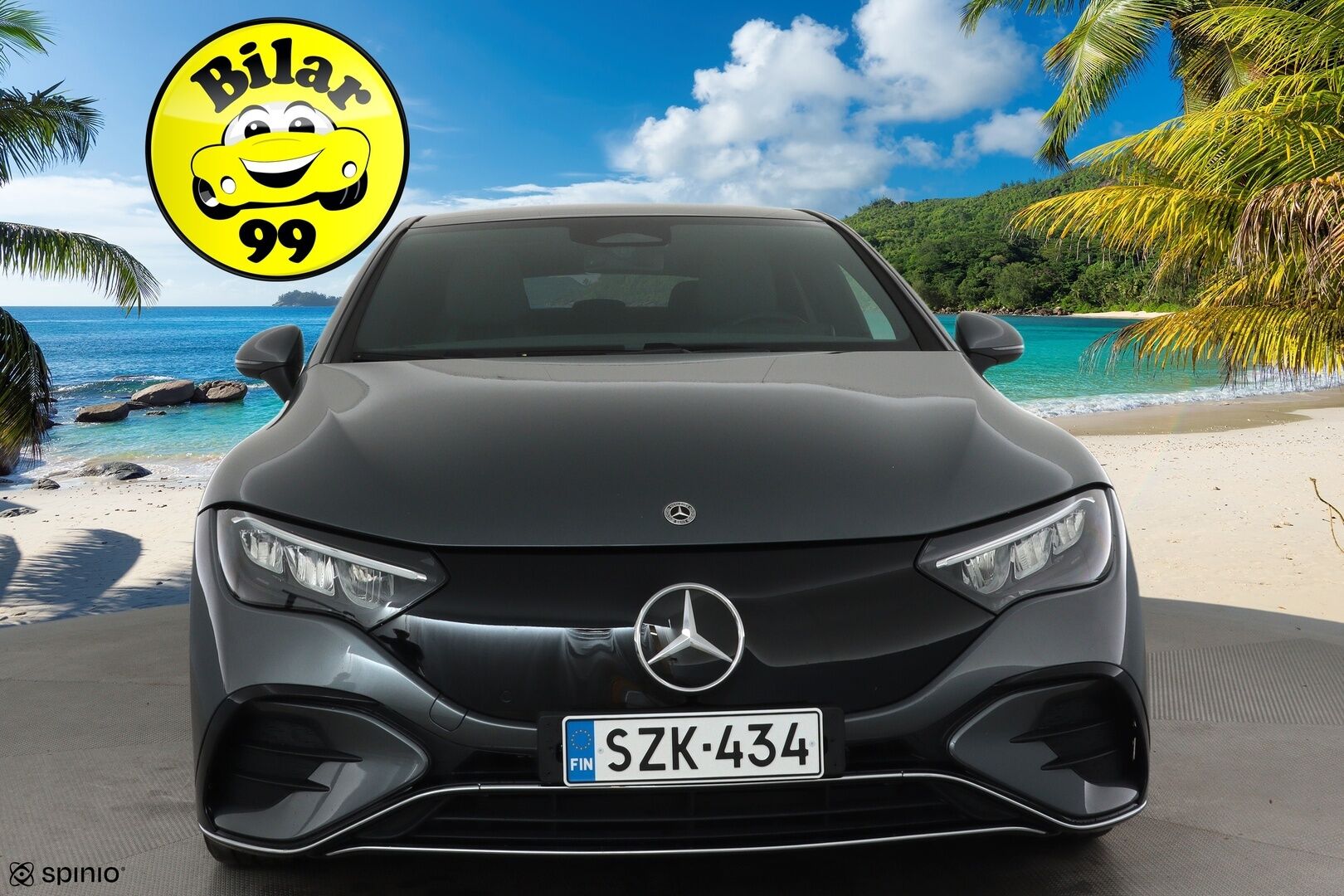 MERCEDES-BENZ EQE 2025 300 AMG **Distronic+ / P.kamera / Panorama / Muistipenkit / KeylessGo / Navi** - 2,99 % KORKOTARJOUS TÄHÄN AUTOON 28.9. ASTI! - 2x Laturit / Pienet kilometrit / Upea