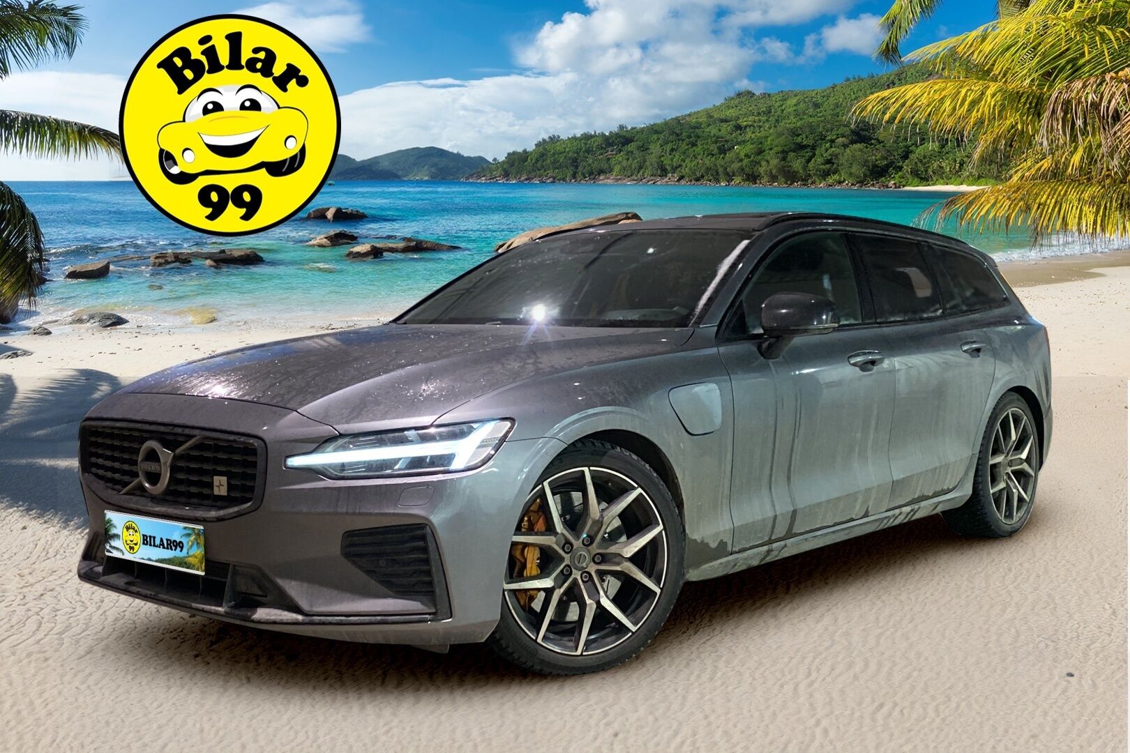 Volvo V60 2020 T8 TwE AWD R-Design Polestar Engineered aut *Bowers&Wilkins / Webasto / ACC / Panoraama / Koukku / P.kamera / BLIS / VOC* - Suomi-auto / Huippuvarusteet! / Muistipenkki / Keltaiset turvavyöt / Parkkitutkat