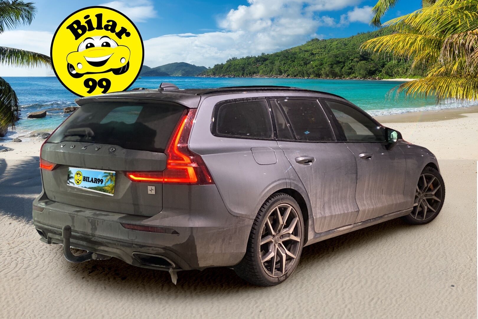 Volvo V60 2020 T8 TwE AWD R-Design Polestar Engineered aut *Bowers&Wilkins / Webasto / ACC / Panoraama / Koukku / P.kamera / BLIS / VOC* - Suomi-auto / Huippuvarusteet! / Muistipenkki / Keltaiset turvavyöt / Parkkitutkat