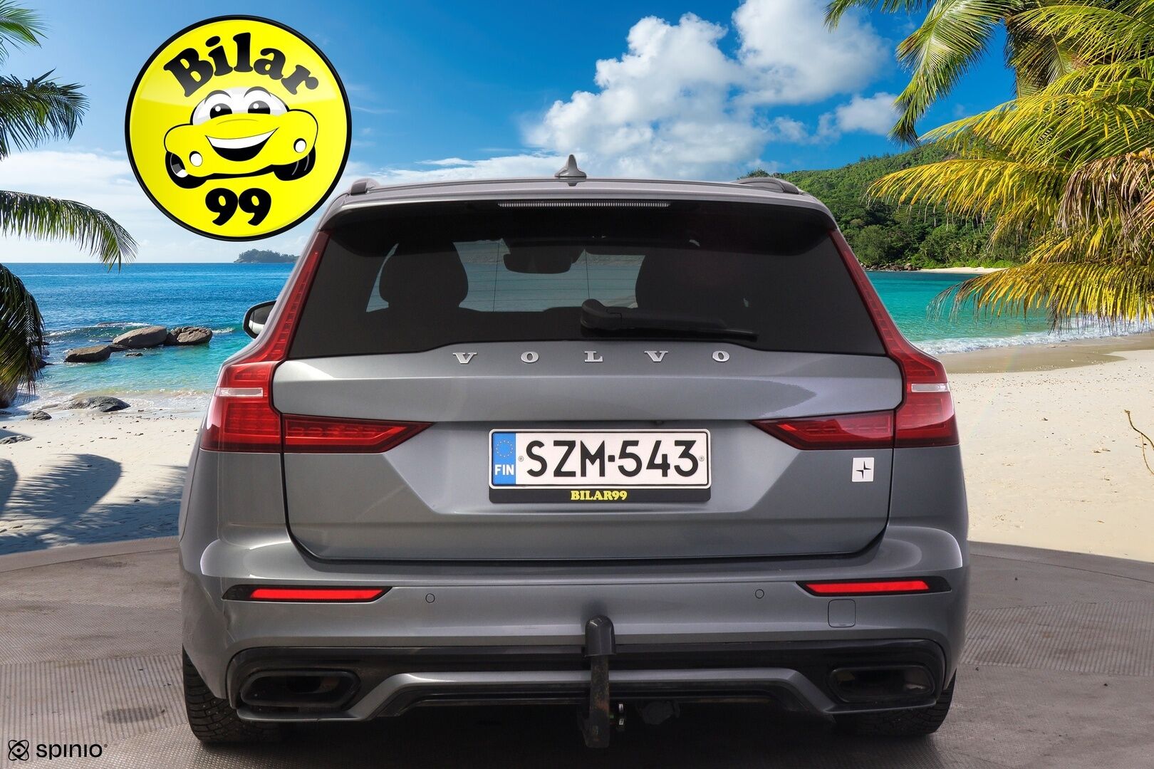 Volvo V60 2020 T8 TwE AWD R-Design Polestar Engineered aut *Bowers&Wilkins / Webasto / ACC / Panoraama / Koukku / P.kamera / BLIS / VOC* - Suomi-auto / Öhlins-alusta / Muistipenkki / Keltaiset turvavyöt / Parkkitutkat