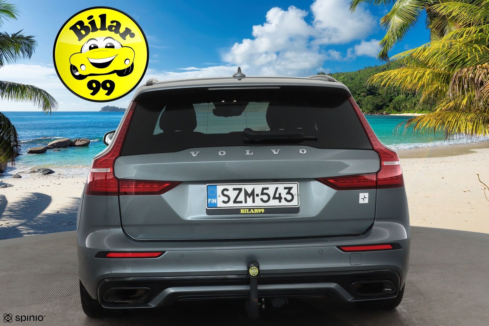 Volvo V60 2020 T8 TwE AWD Business Polestar aut **Panorama / Muistipenkki / Bowers&Wilkins / Webasto / Koukku / KeylessGo / P.kamera** - 3,99 % KORKOTARJOUS TÄHÄN AUTOON - Suomi-auto / Kahdet renkaat aluvanteilla