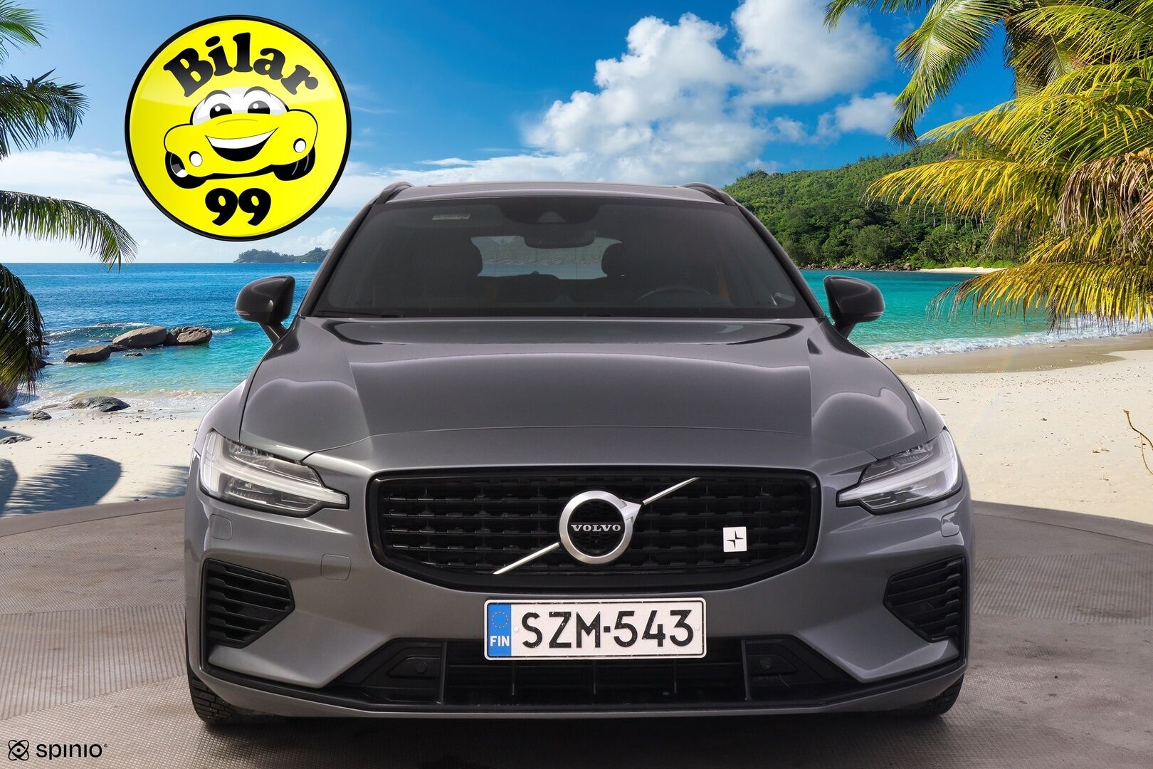 Volvo V60 2020 T8 TwE AWD R-Design Polestar Engineered aut *Bowers&Wilkins / Webasto / ACC / Panoraama / Koukku / P.kamera / BLIS / VOC* - Suomi-auto / Öhlins-alusta / Muistipenkki / Keltaiset turvavyöt / Parkkitutkat