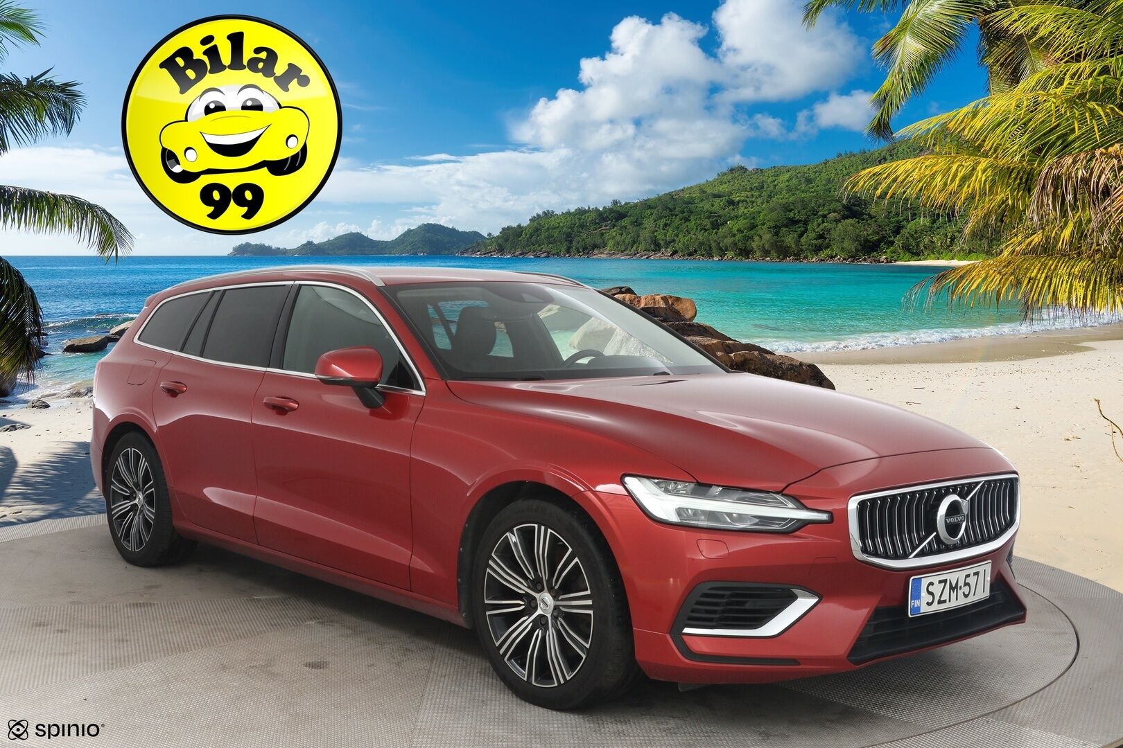 Volvo V60 2020 T8 TwE AWD Inscription aut **Webasto / Koukku / Adapt.Vakkari / Full-LED / P.Kamera / Sporttipenkki Muistilla / Navi** - Suomi-auto / Kahdet Renkaat / AWD / Sporttipenkit muistilla / Taittuva vetokoukku / Webasto / Adapt. vakkari / BLIS / KeyLessGo 