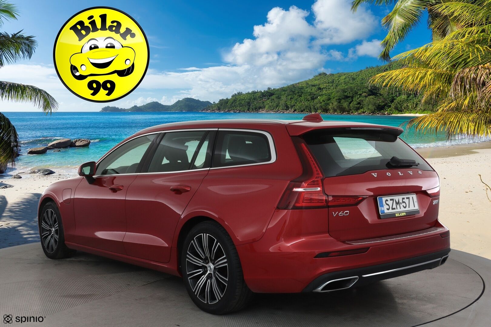 Volvo V60 2020 T8 TwE AWD Inscription aut **Webasto / Koukku / Adapt.Vakkari / Full-LED / P.Kamera / Sporttipenkki Muistilla / Navi** - Suomi-auto / Kahdet Renkaat