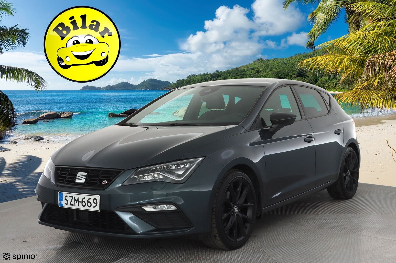 Seat Leon 2020 1,5 TSI 150 EVO FR Business Class DSG - | ACC | Koukku | Digimittaristo | Nahka-Alcantara | LED | Lane Assist | P.tutkat | Keyless | Full Link | Navi | Urheilualusta | 2x renkaat aluin | 