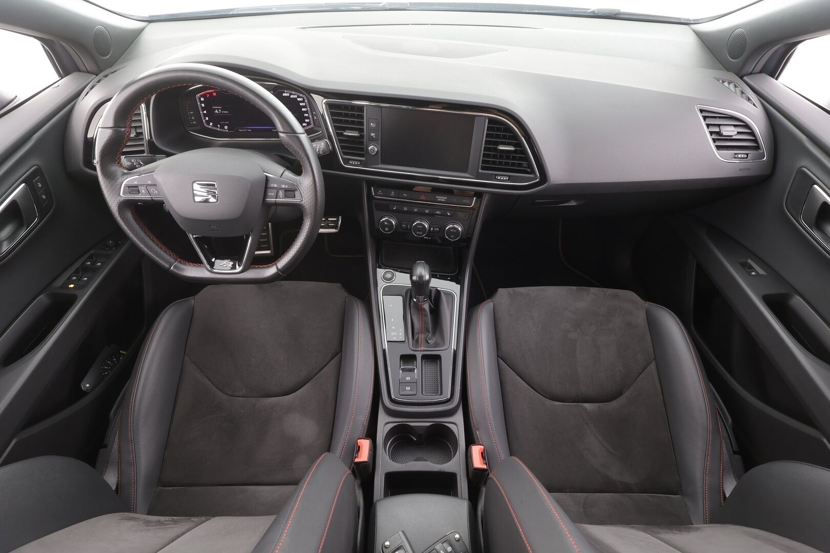 Seat Leon 2020 1,5 TSI 150 EVO FR Business Class DSG - | ACC | Koukku | Digimittaristo | Nahka-Alcantara | LED | Lane Assist | P.tutkat | Keyless | Full Link | Navi | Urheilualusta | 2x renkaat aluin | 